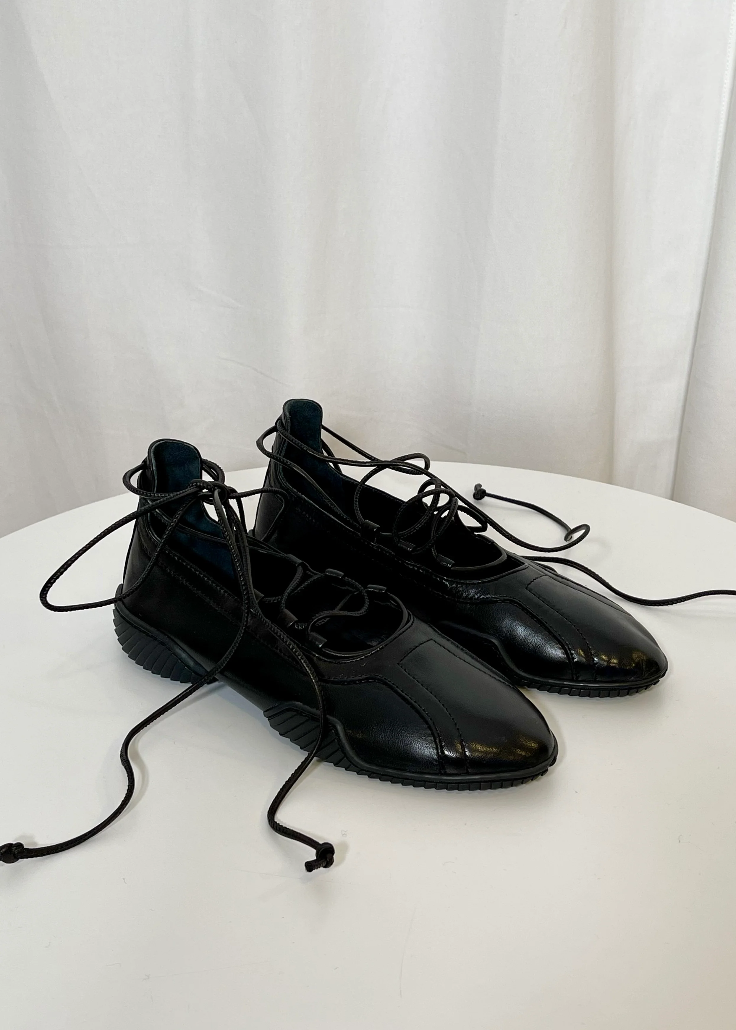 Averie Lace Ballerinas | Black - Image 4