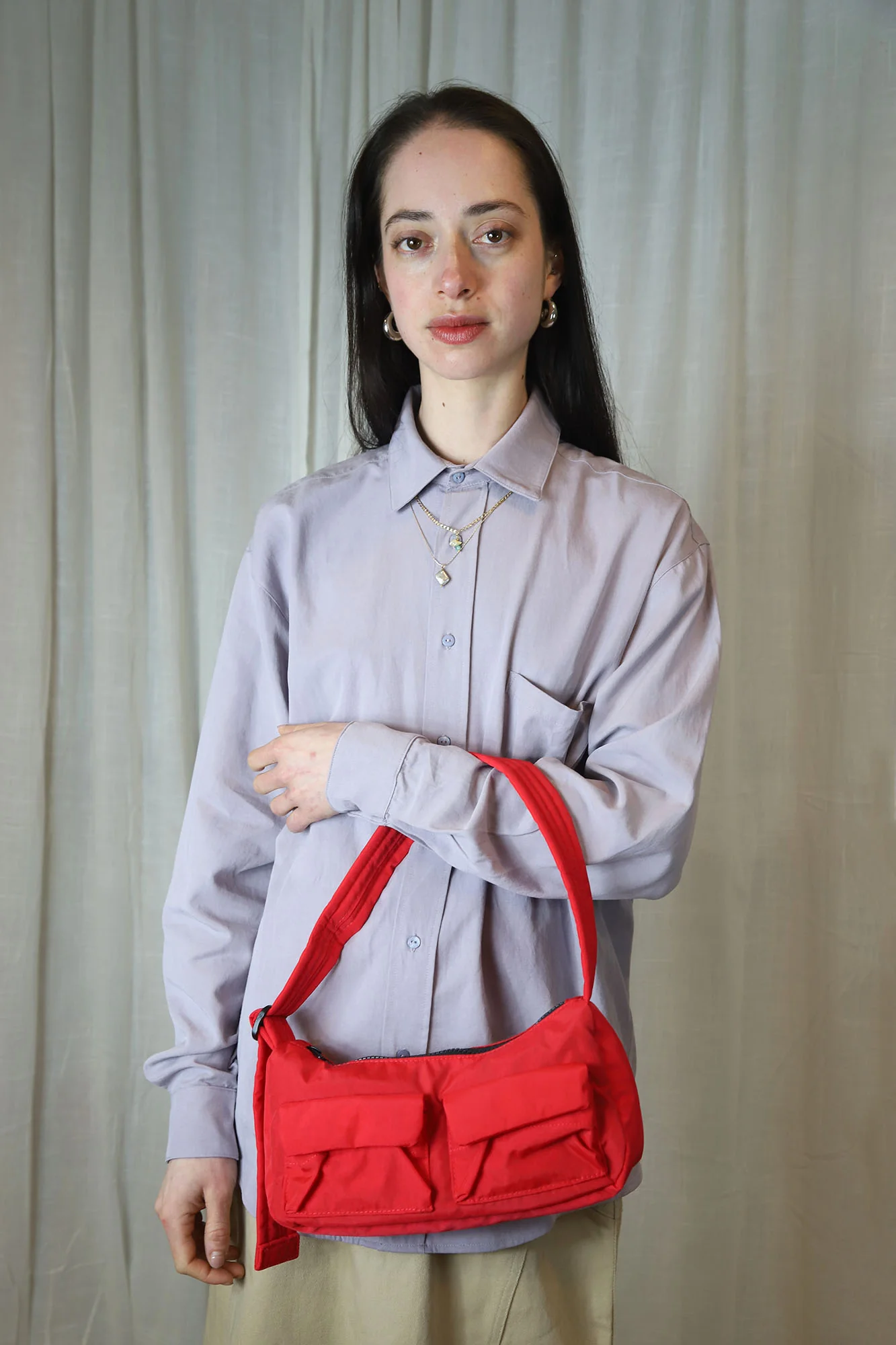 Cargo Shoulder Bag | Candy Apple - Image 7