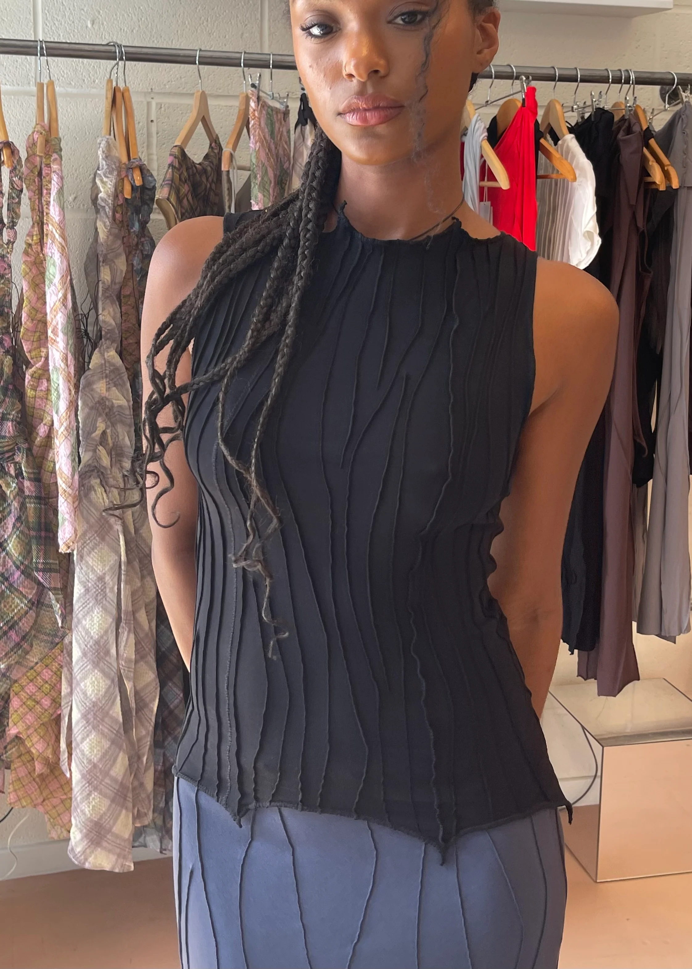 Barbele Tank Top Black
