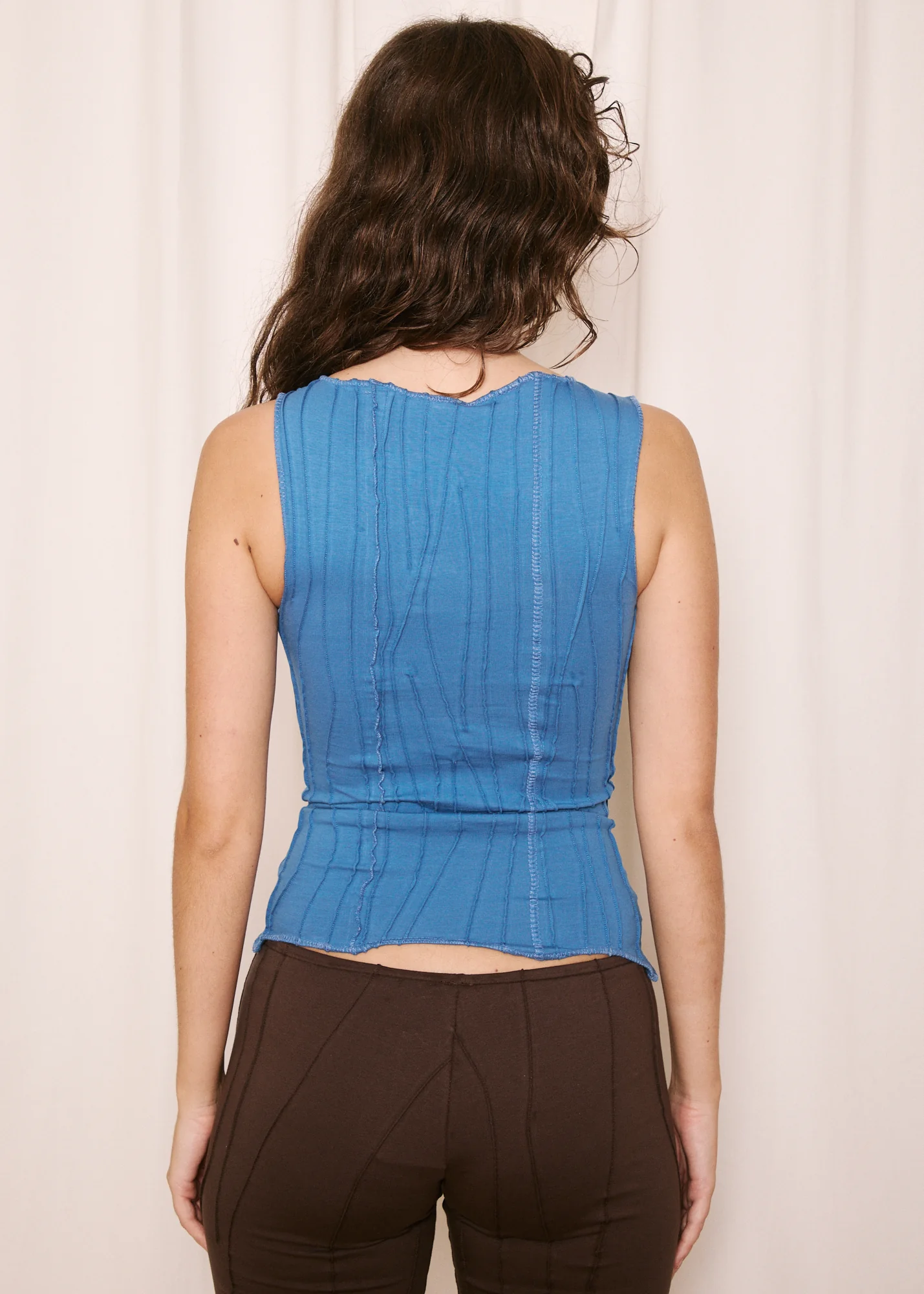 Barbele Tank Top Indigo - Image 4