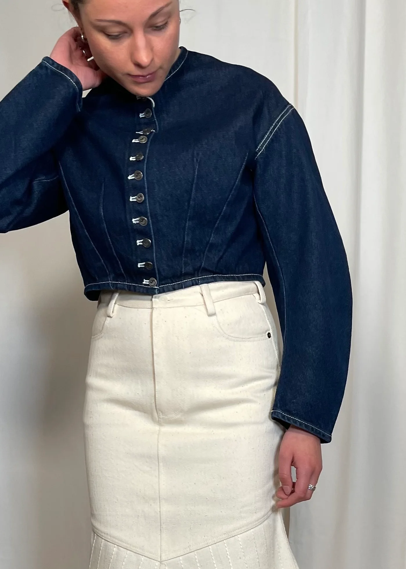 Bloomer Jacket | Indigo - Image 10