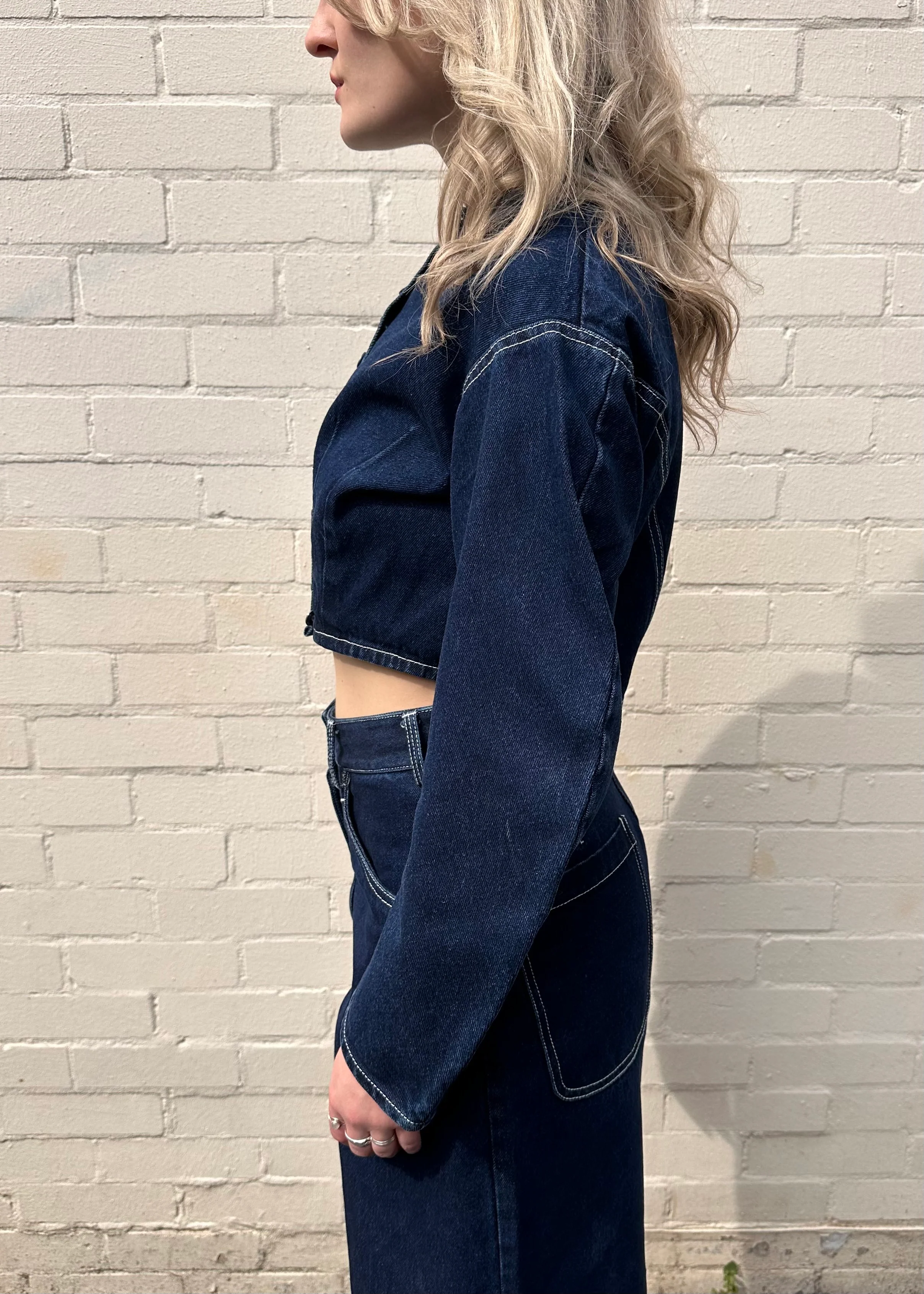 Bloomer Jacket | Indigo - Image 15