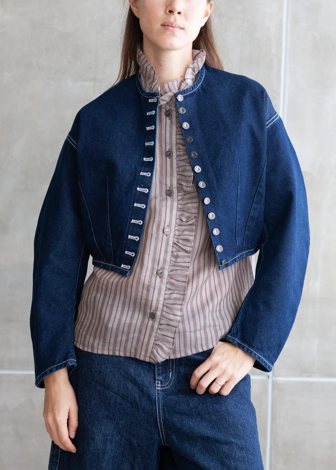 Bloomer Jacket | Indigo - Image 6