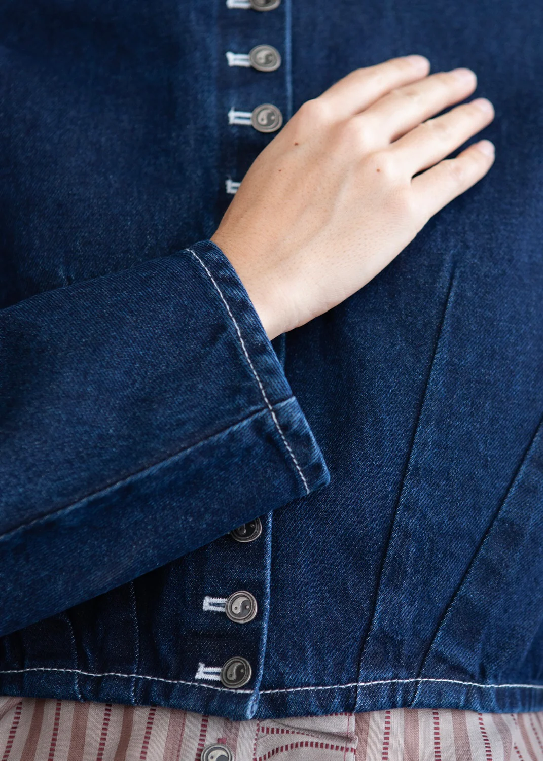 Bloomer Jacket | Indigo - Image 8
