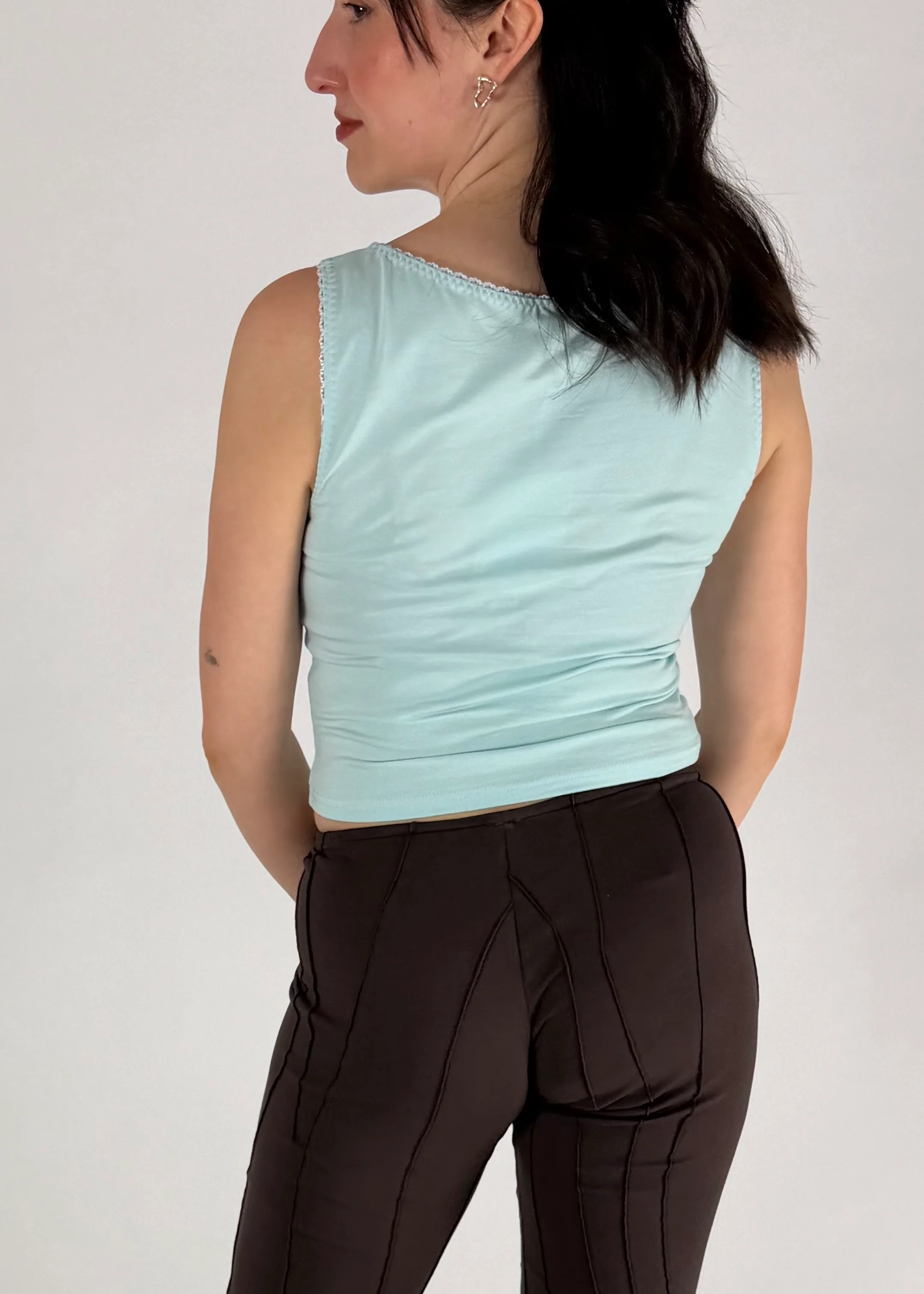 Blue Audrey Tank - Image 5