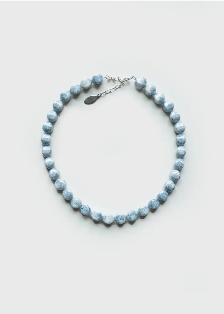 Blue Granite Necklace