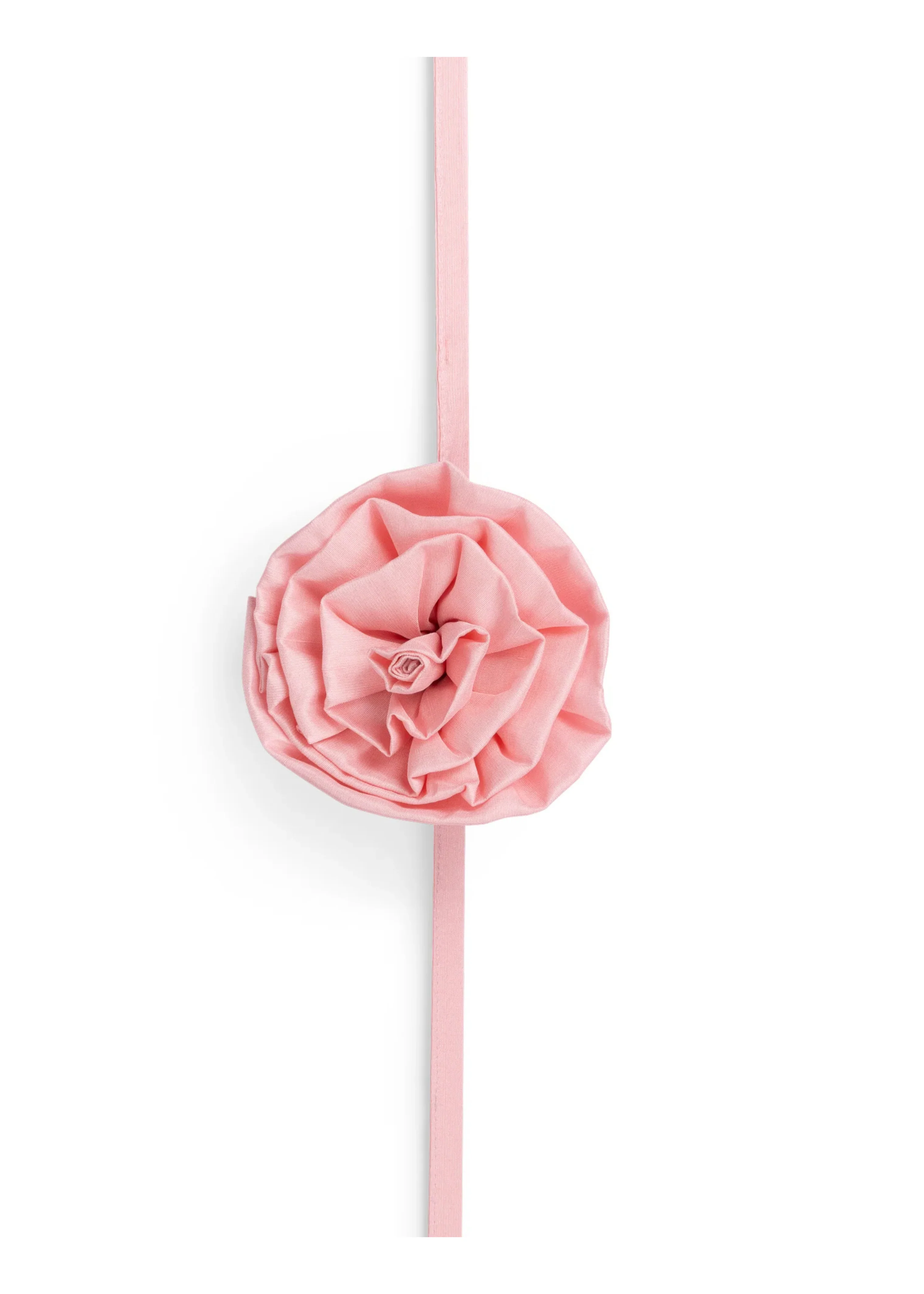 Candy Pink Rosette Tie - Image 4