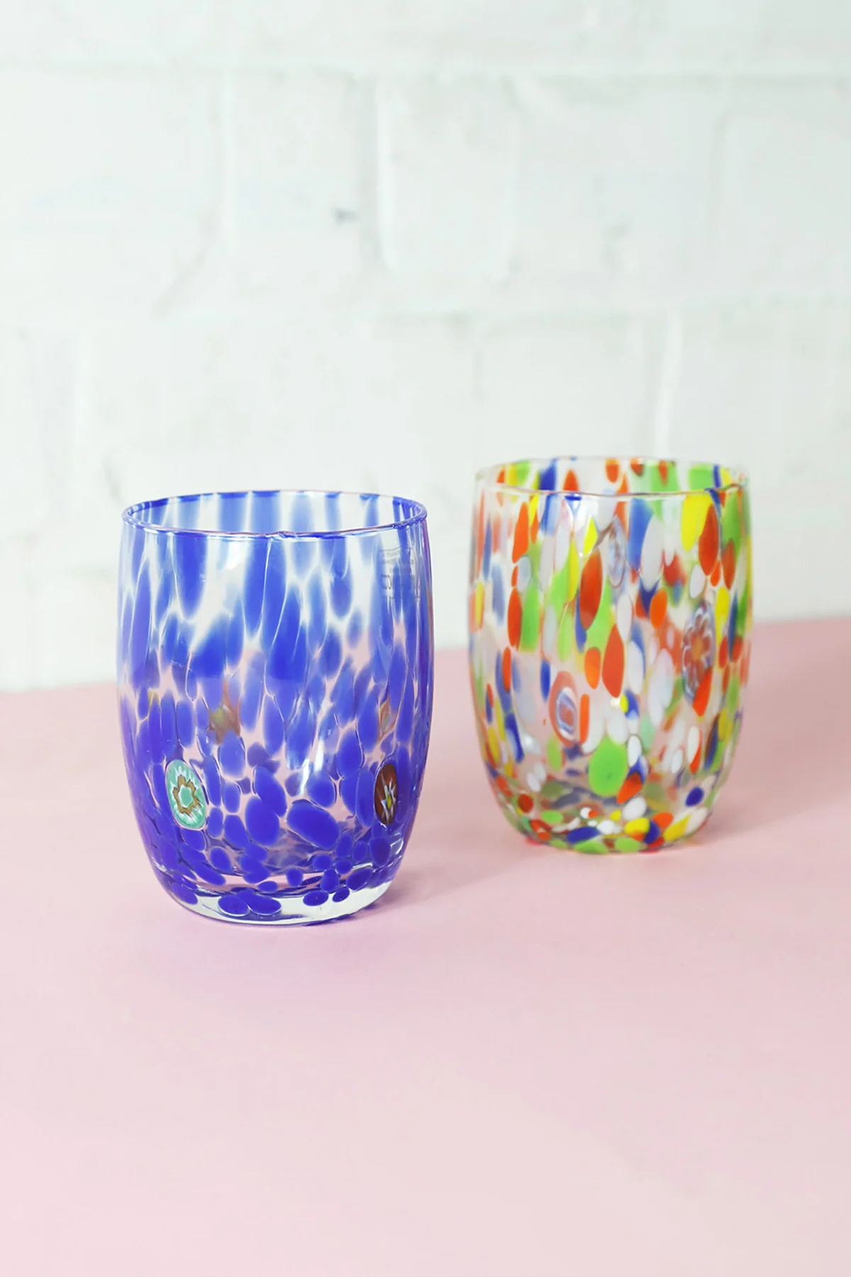 Round Murano Tumbler | Blue - Image 3
