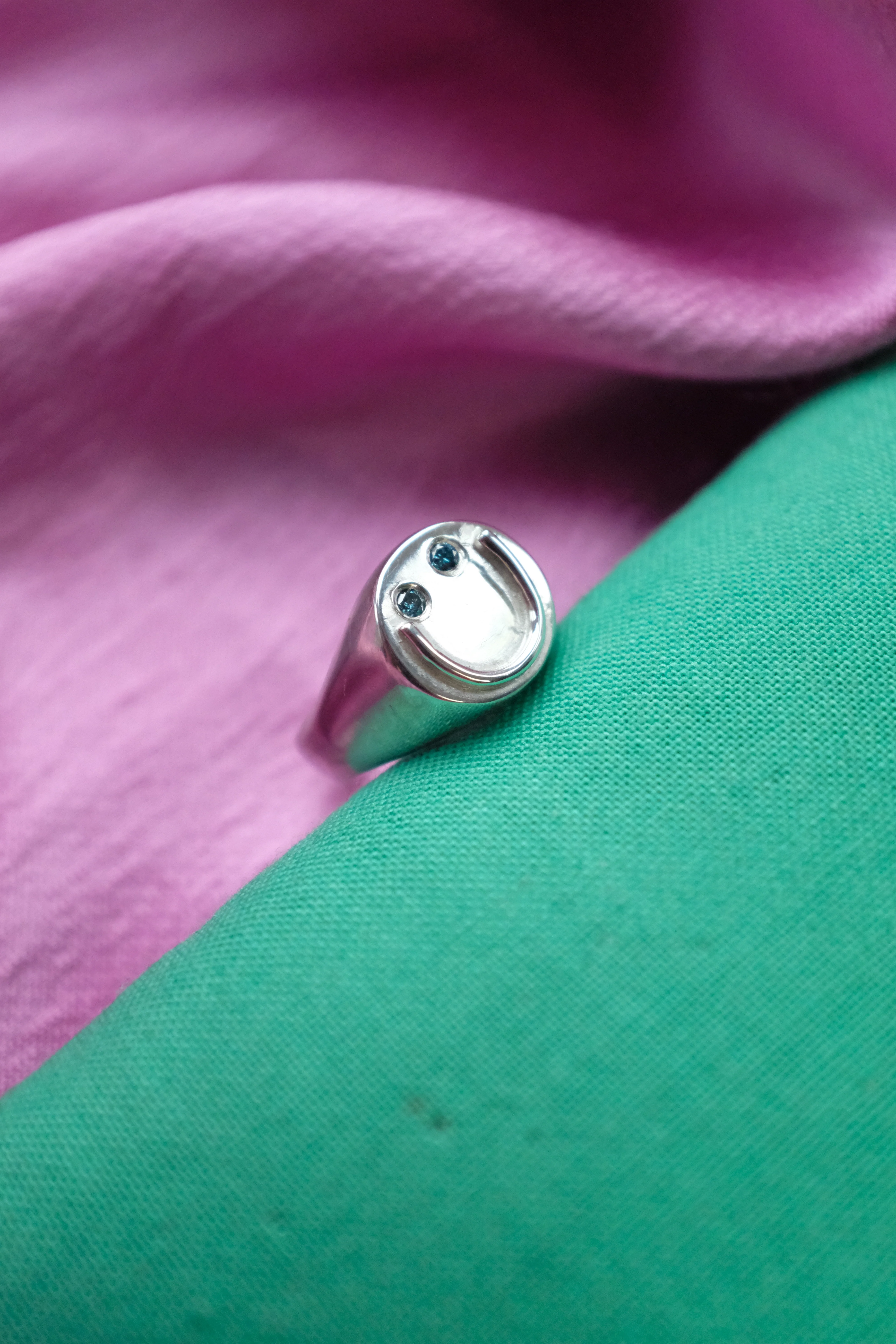 DIamond Smiley Signet - Image 2