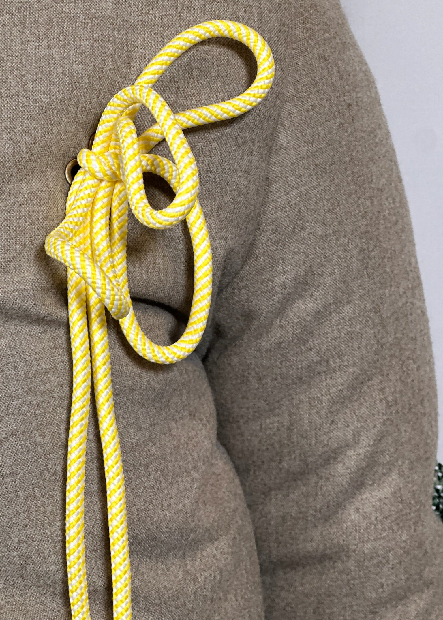 Drawstring Puffer | Woolen Suiting - Image 6