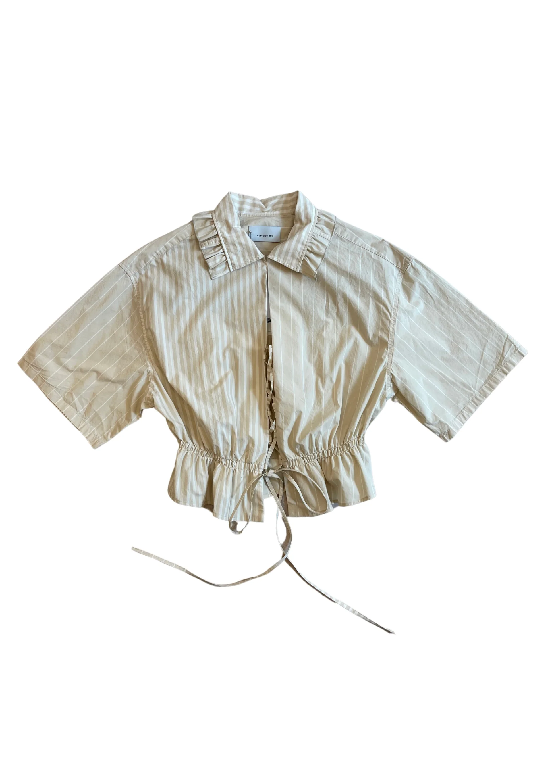 Flan Top in Beige