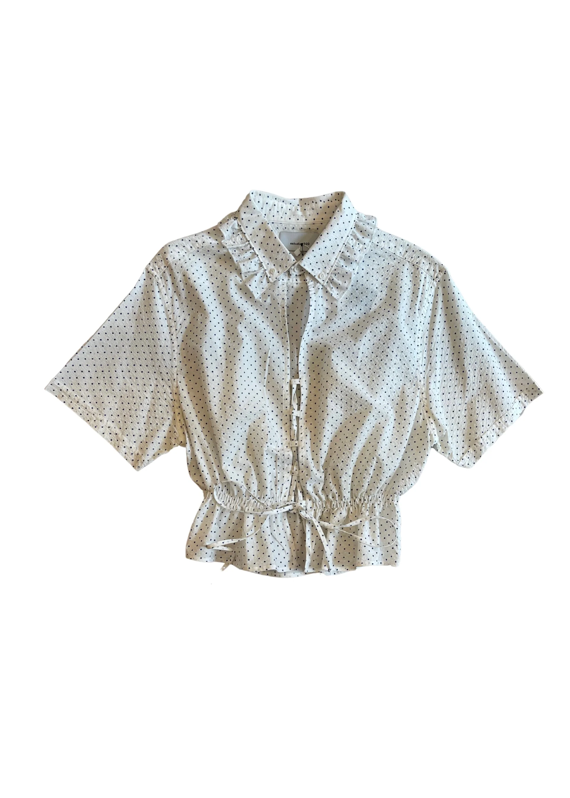 Flan Top in Polka
