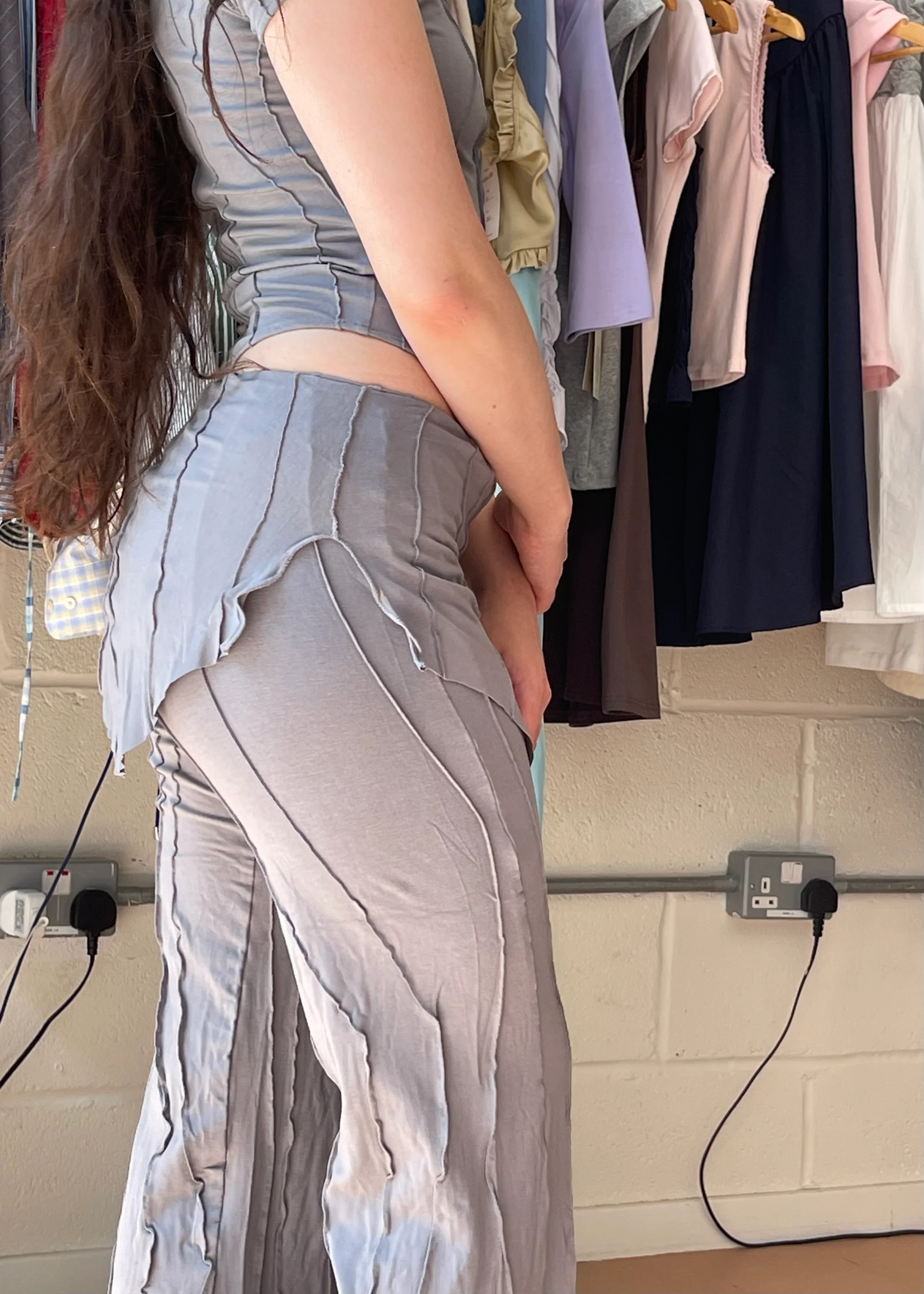 Flowing Pants Grey - Image 2