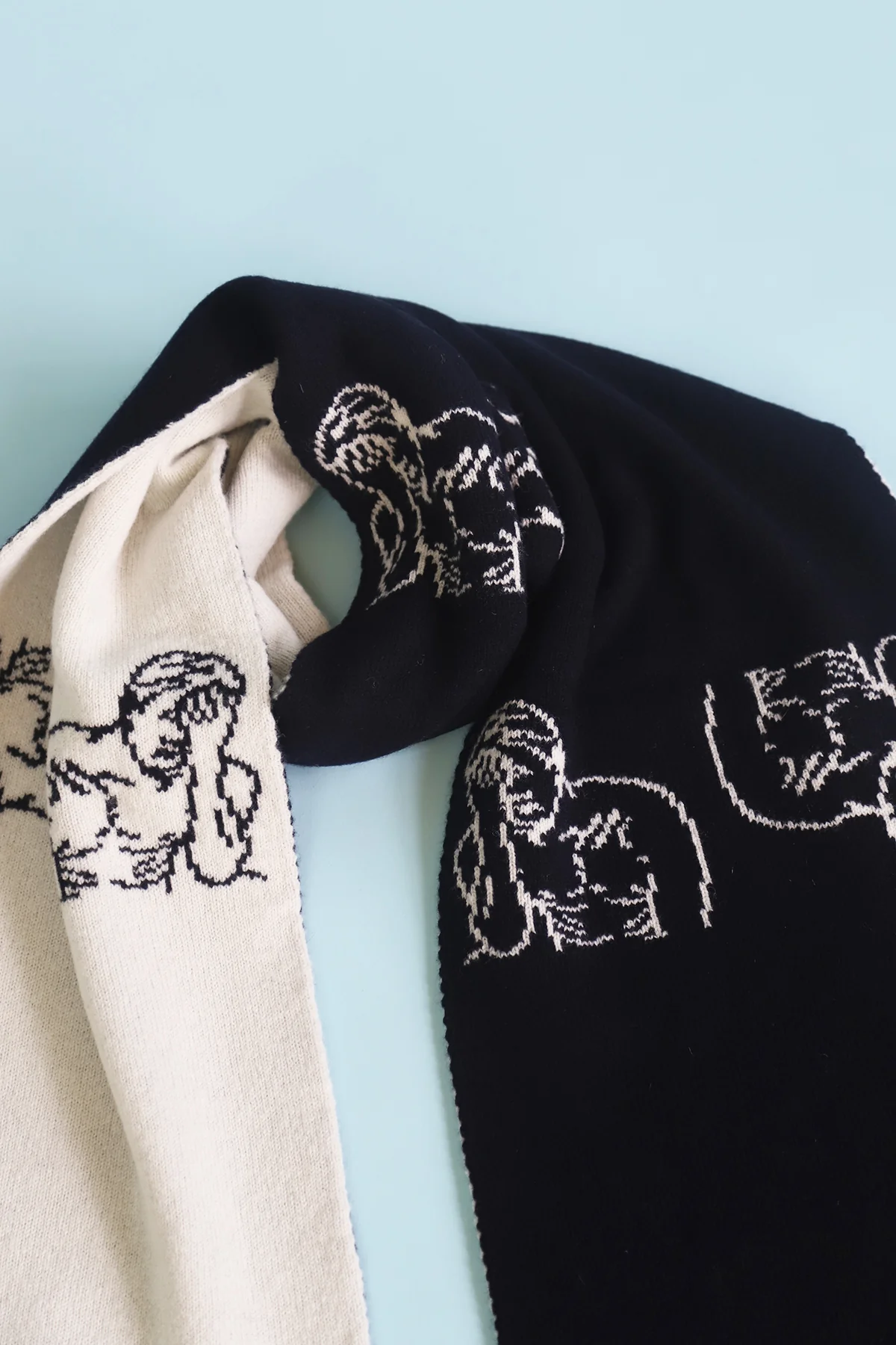Hades Scarf | Navy & White - Image 2