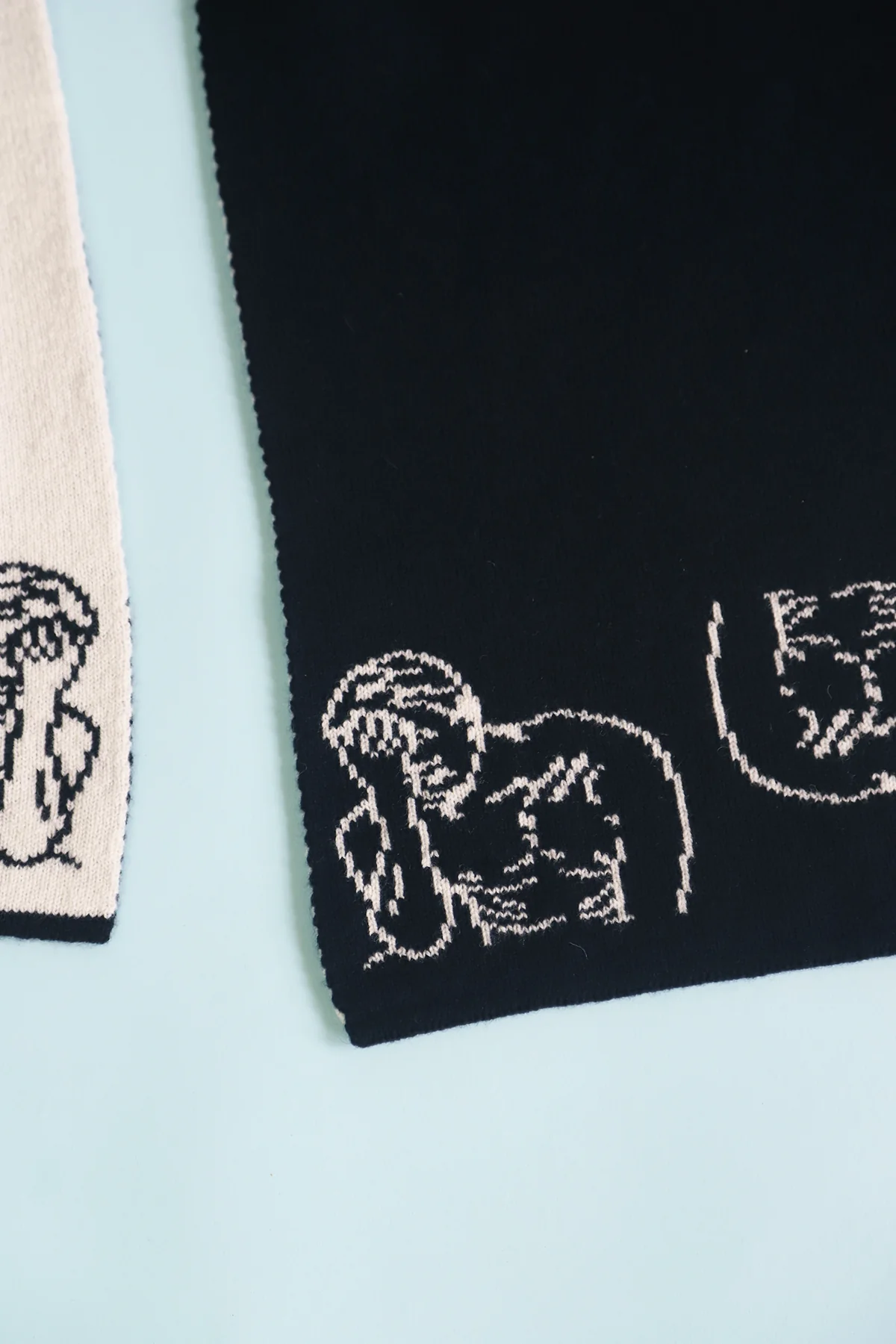 Hades Scarf | Navy & White - Image 5