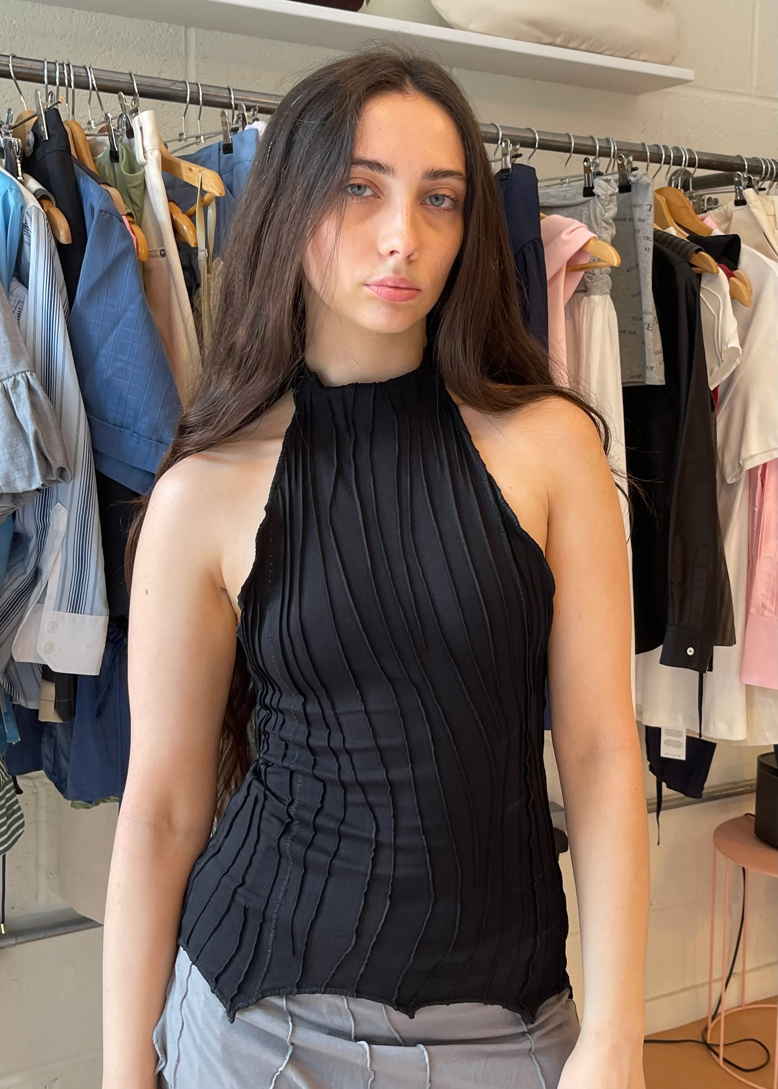 Halter Top Black