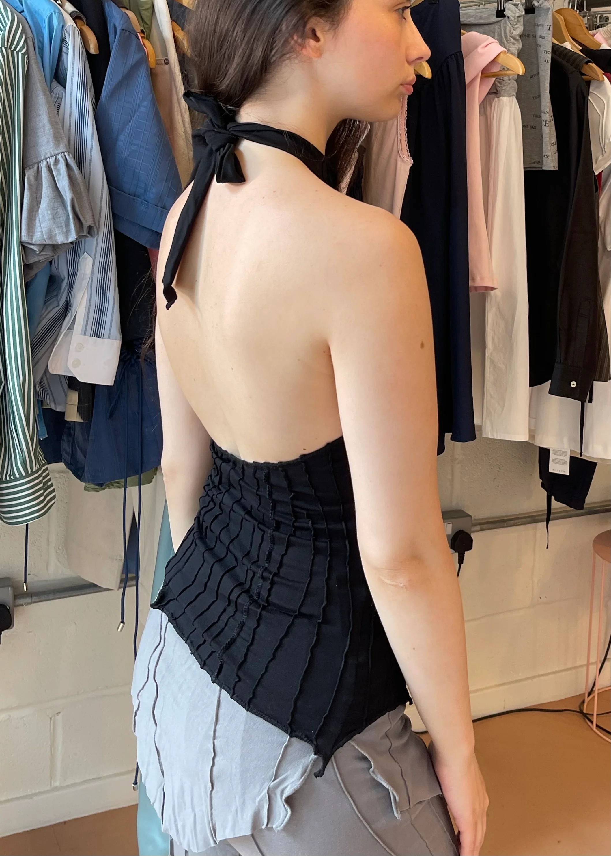 Halter Top Black - Image 4
