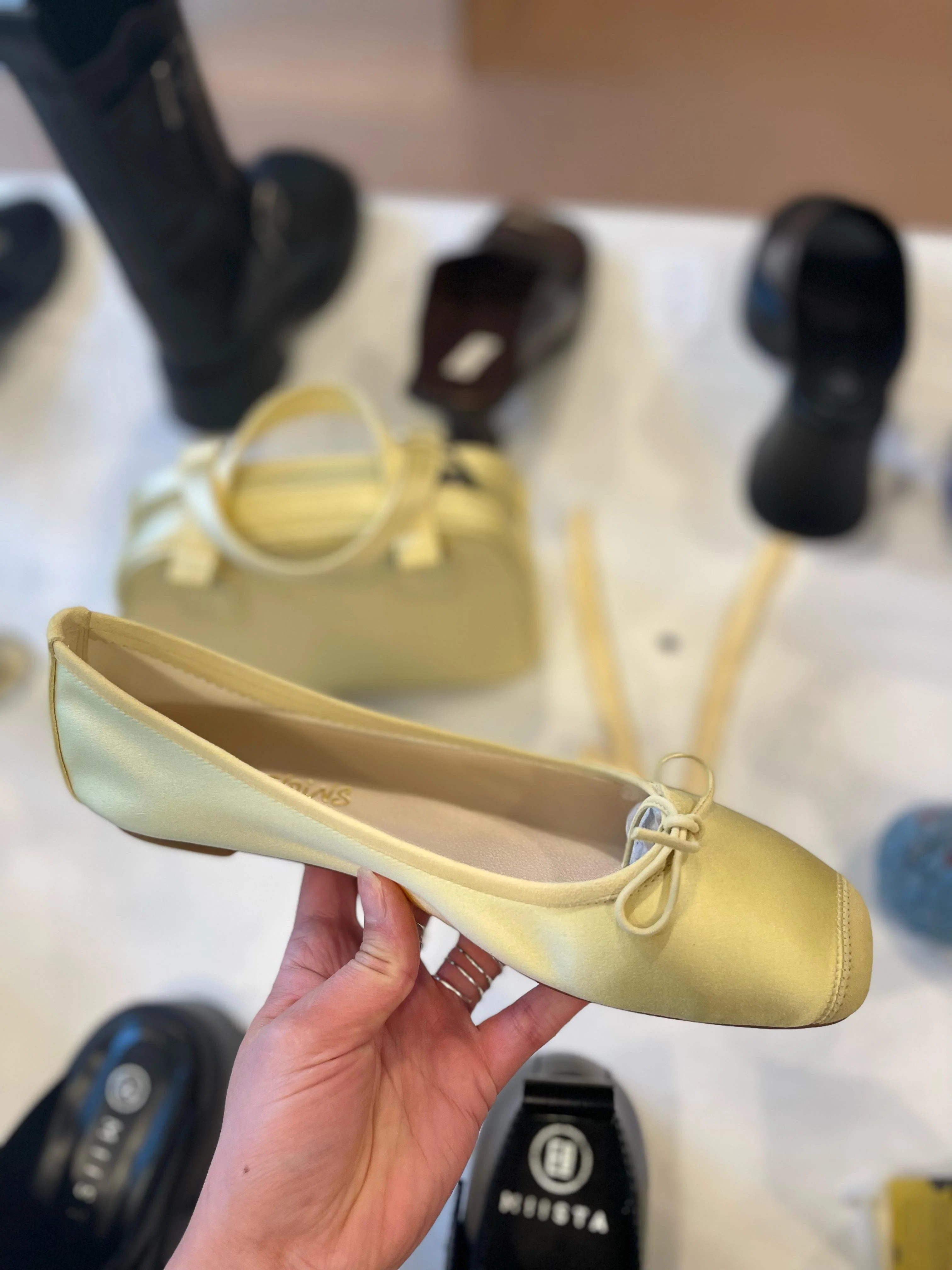 Harmony Ballerinas | Light Yellow - Image 2