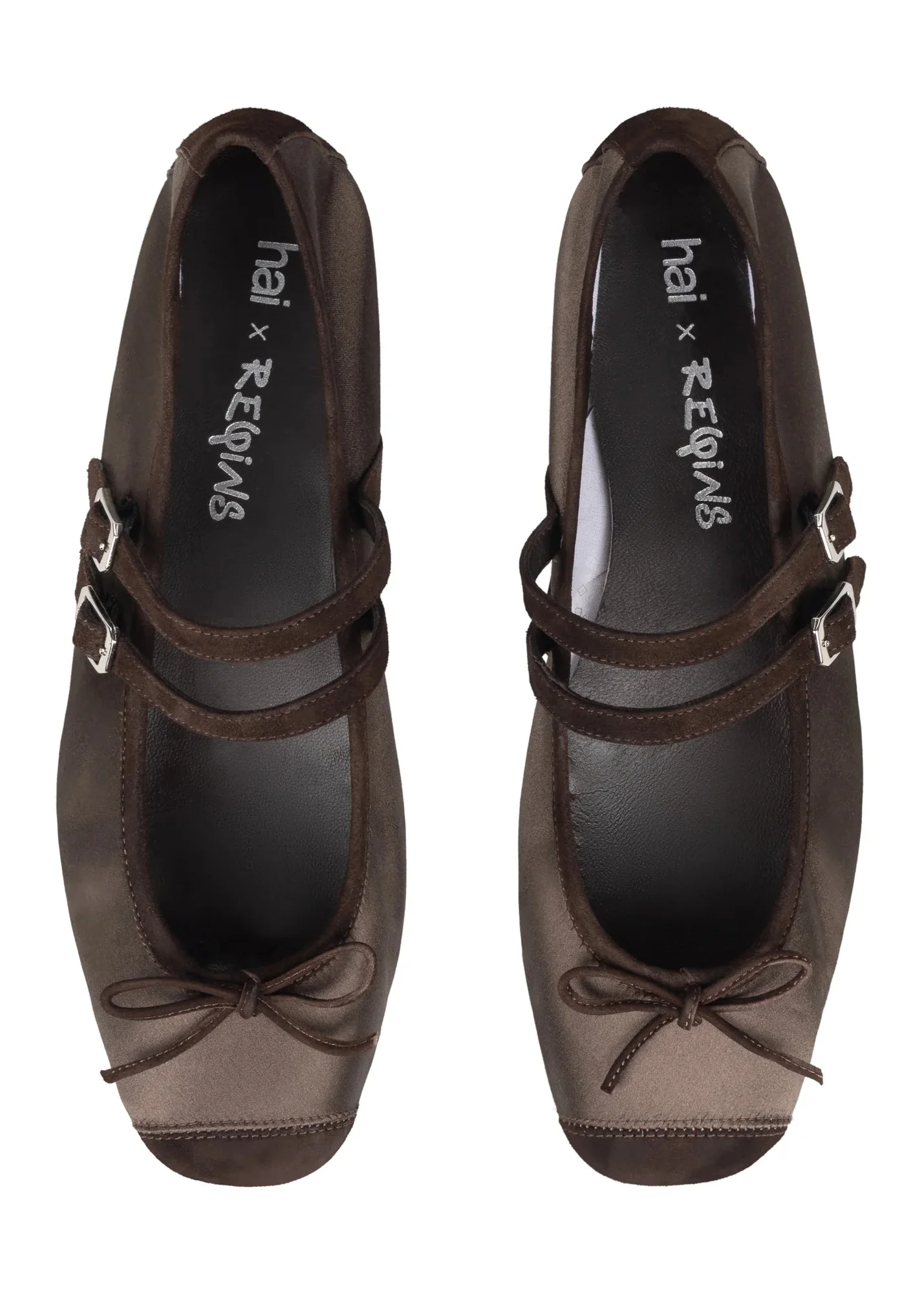 Hemily Ballerinas Dark Brown - Image 2