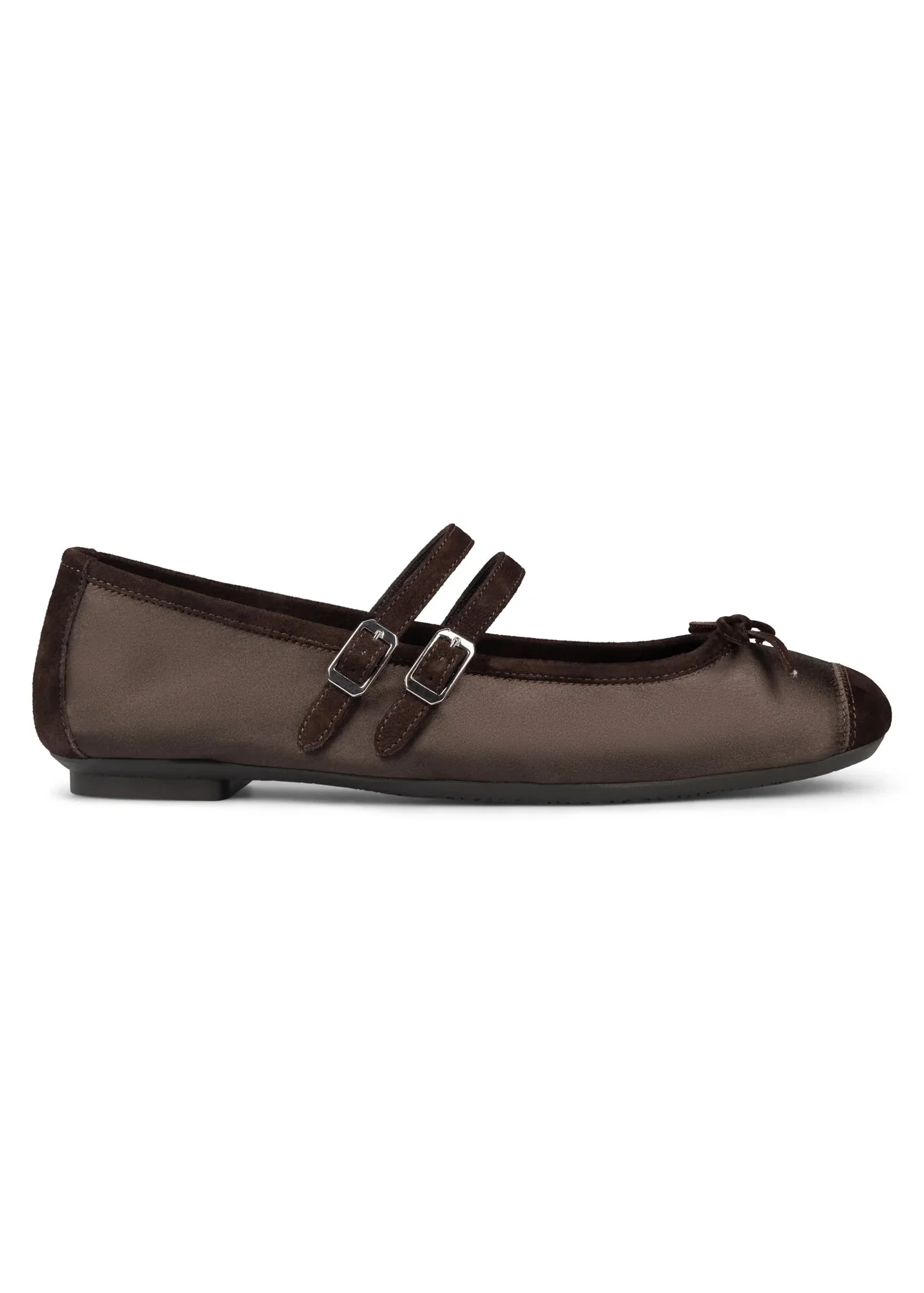 Hemily Ballerinas Dark Brown - Image 3