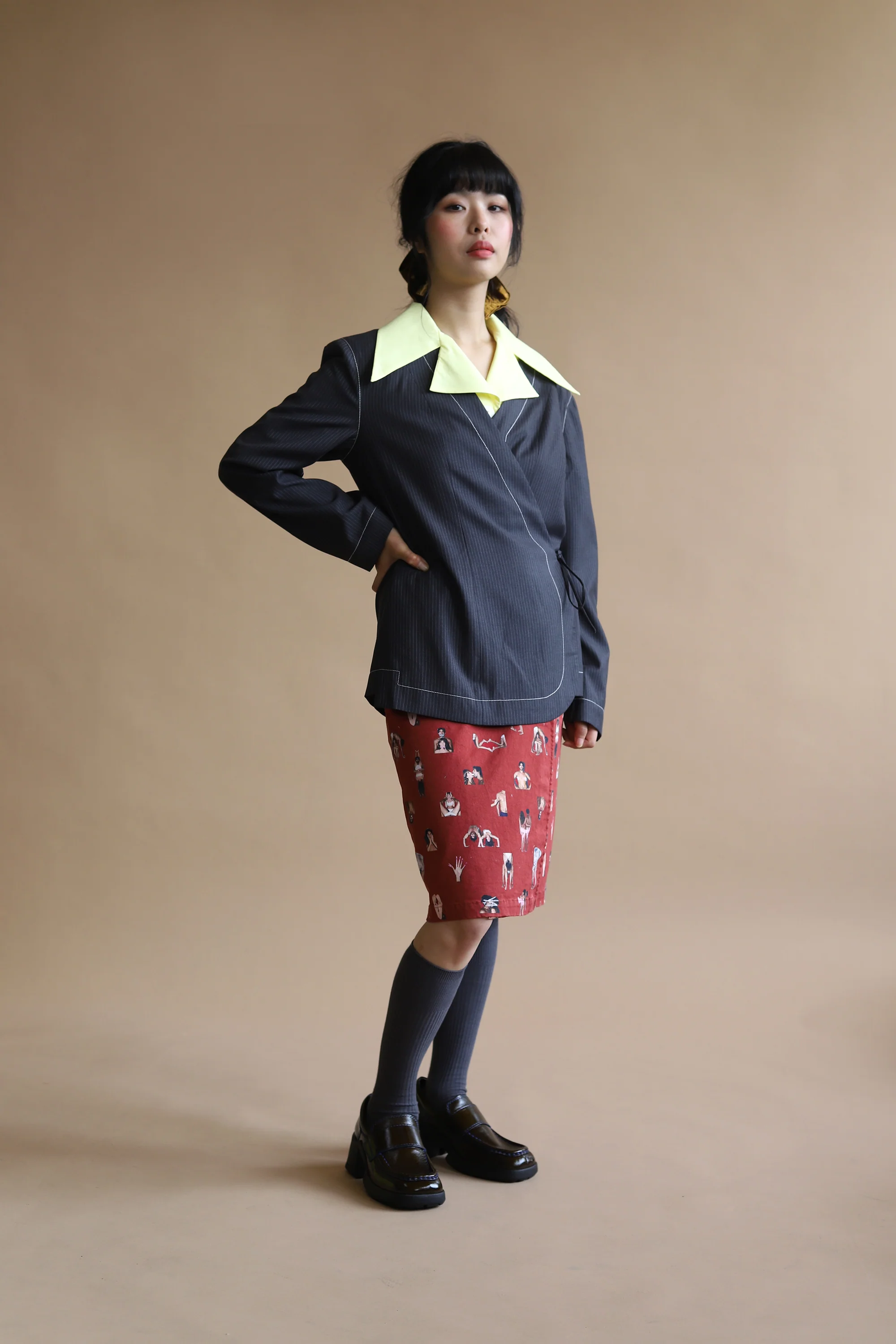 Larissa Pinstripe Blazer - Image 3