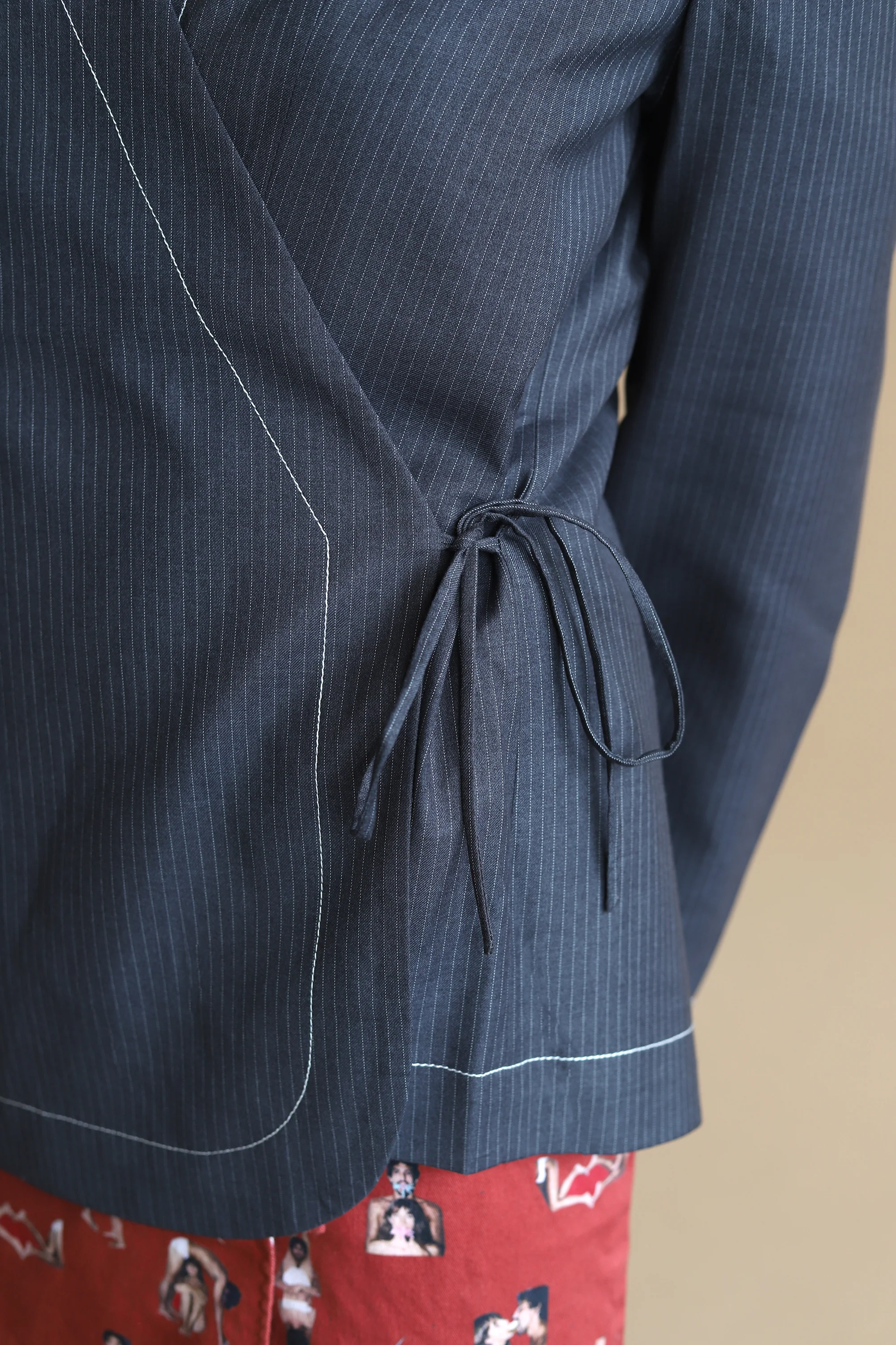 Larissa Pinstripe Blazer - Image 4