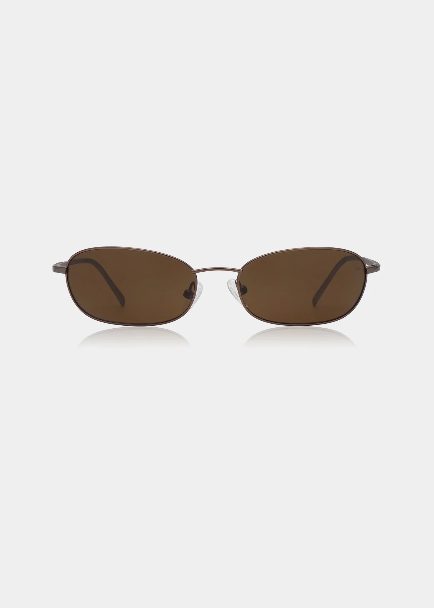 Jack Matte Brown Sunglasses - Image 2