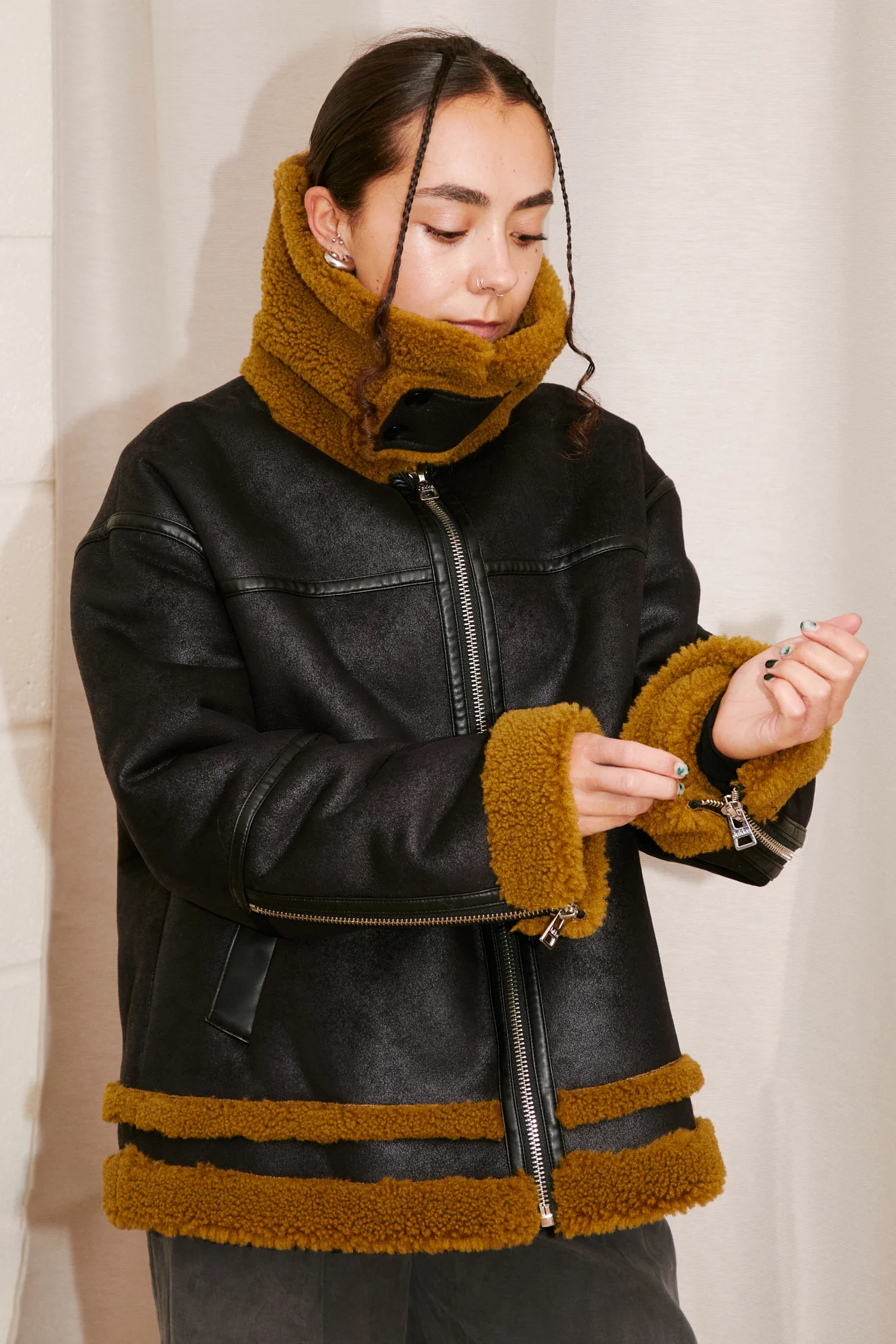 Eliza Aviator | Black & Avocado - Image 3