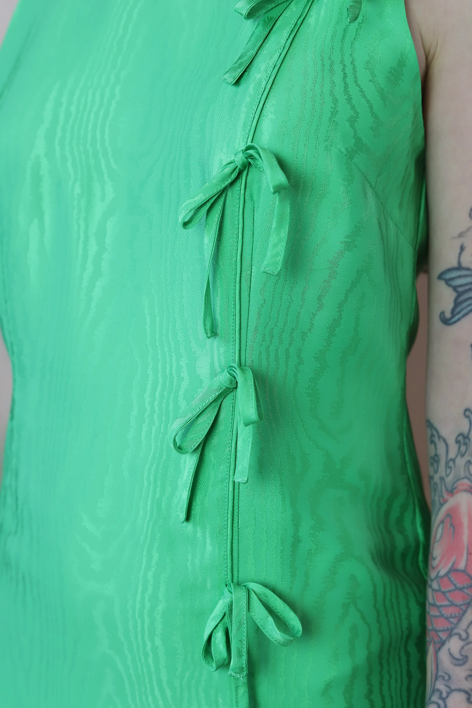 Aubrey Mini Dress | Lime Green - Image 3