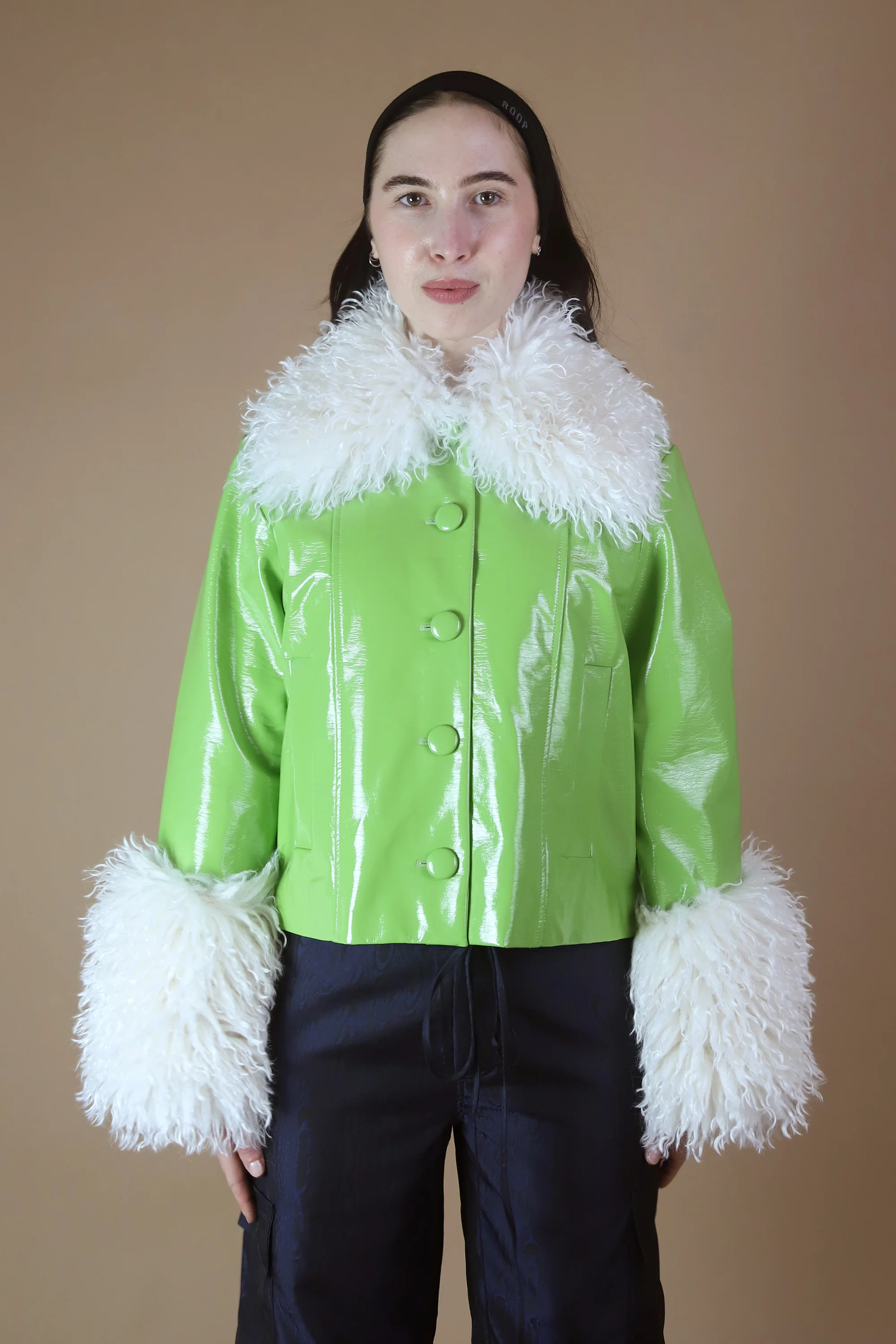 Bonnie Vinyl Jacket | Green