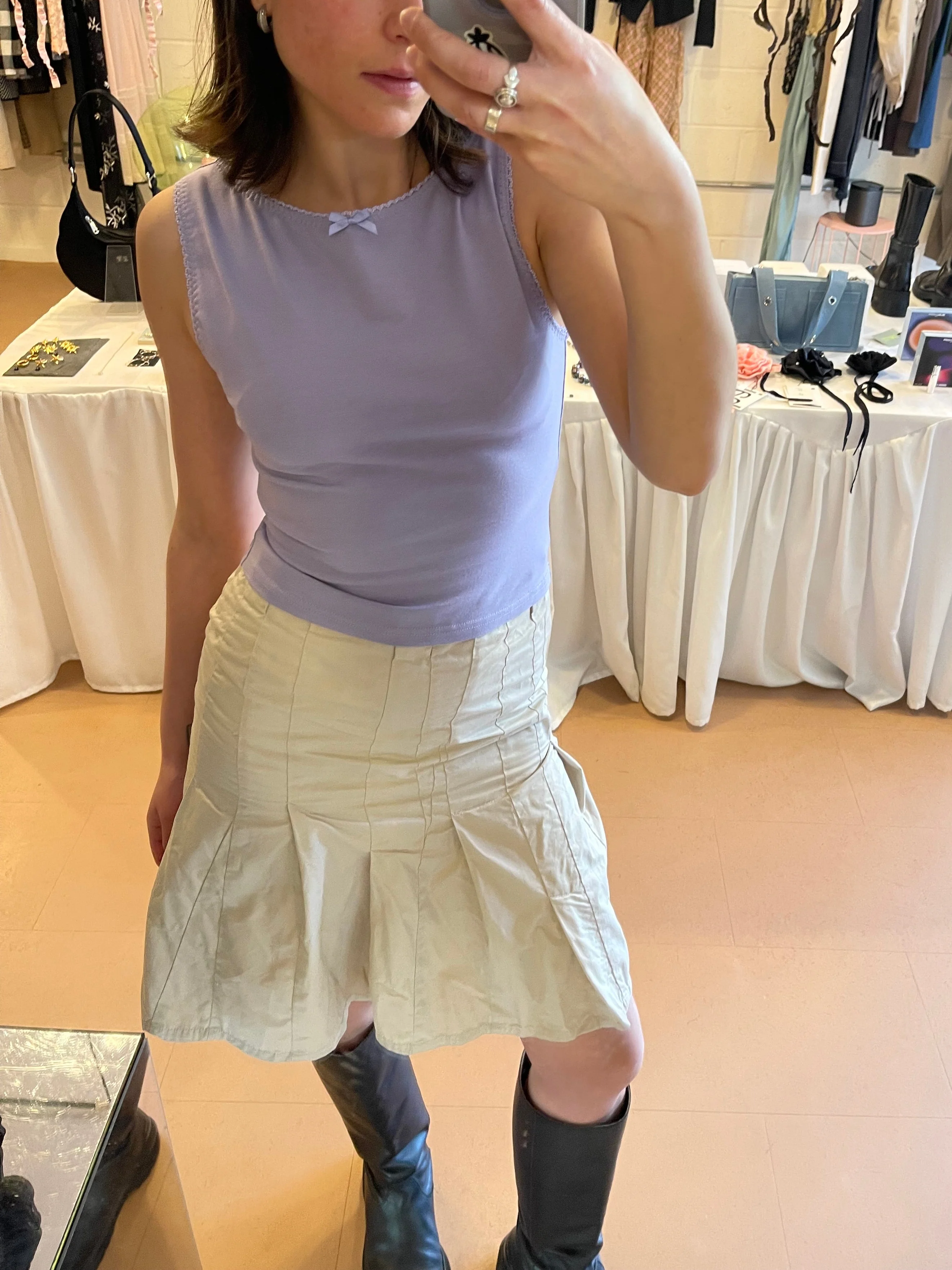 Lilac Audrey Tank - Image 2