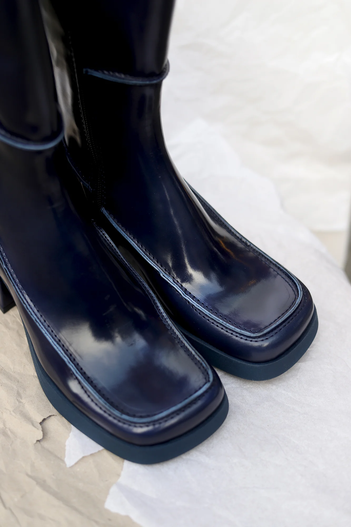 Alzira Boots | Navy - Image 2