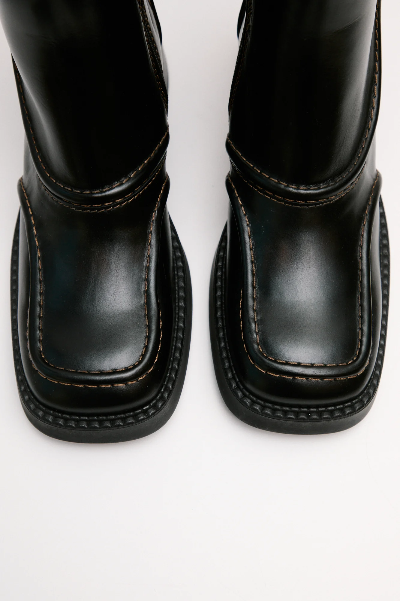 Malene Ankle Boots | Black & Brown - Image 3