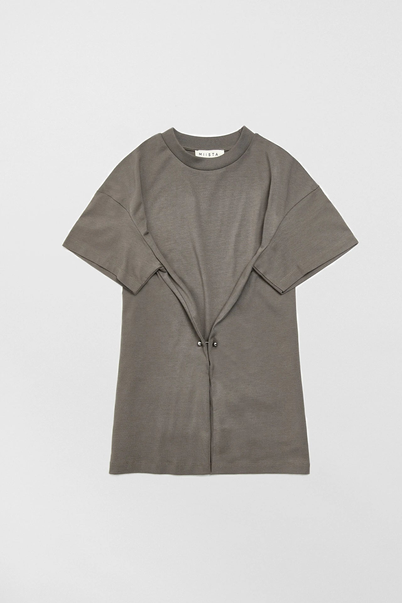 Maura Piercing T-Shirt | Grey - Image 2