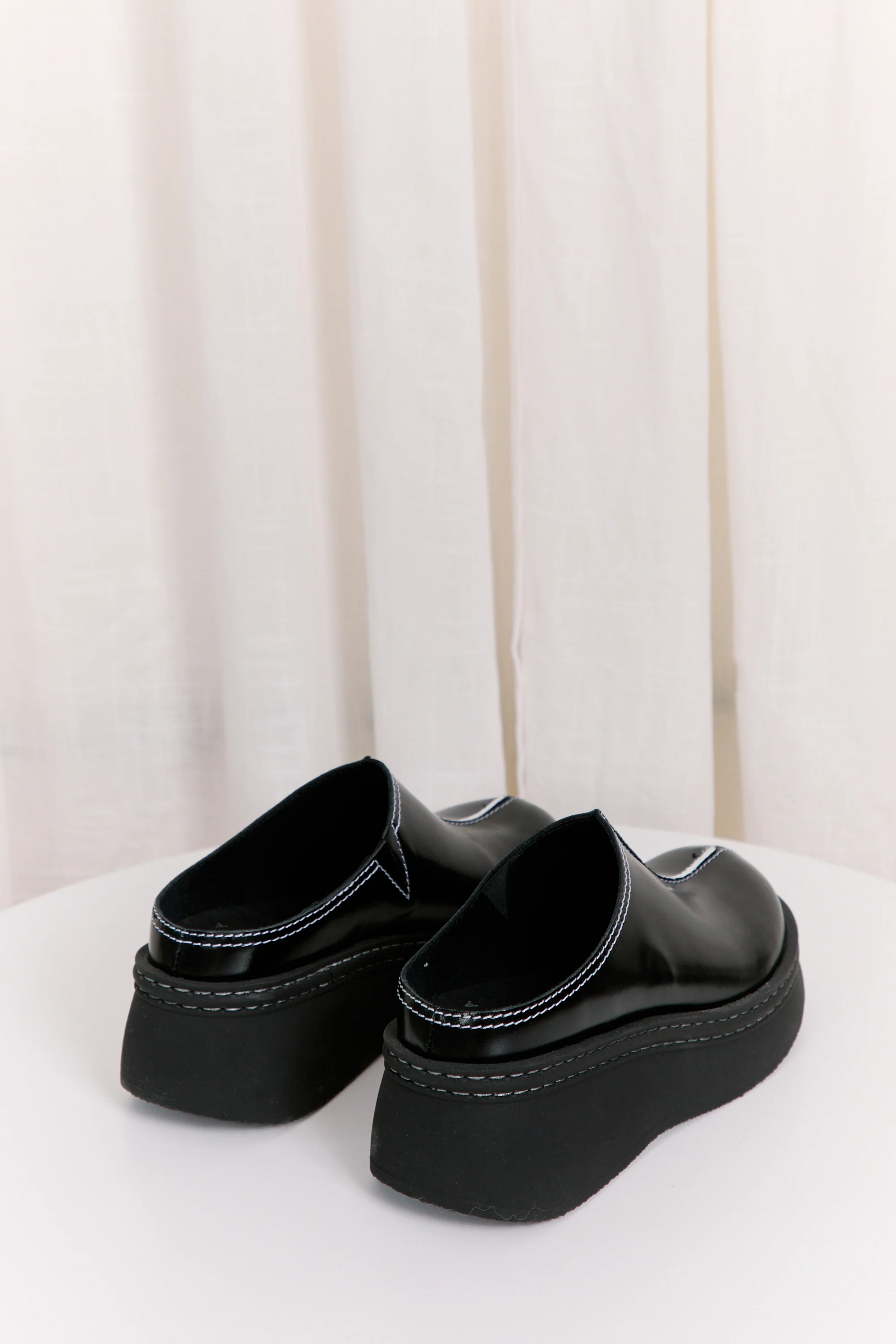 Mego | Black Mules - Image 5