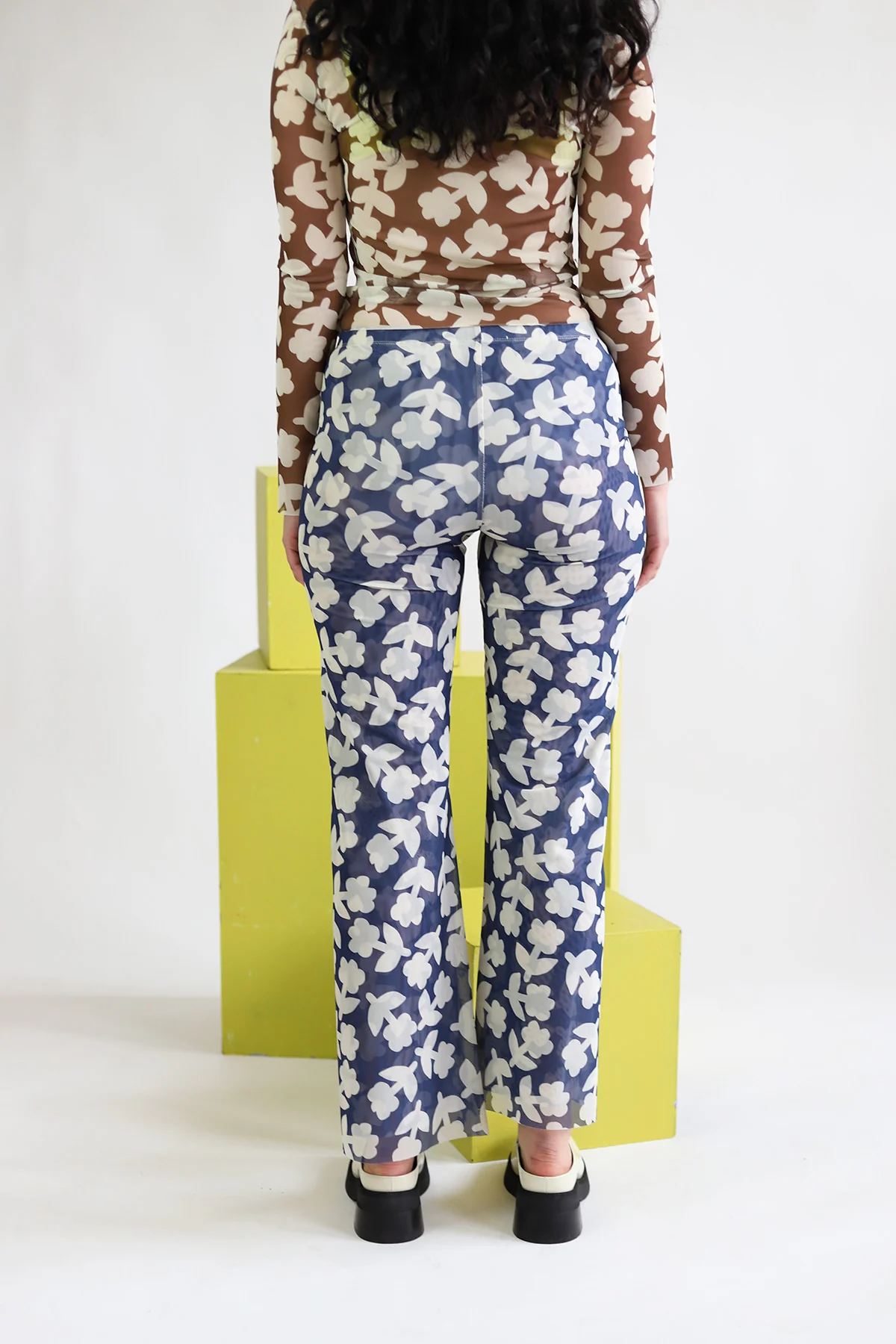Recycled Tulle Pants | Blue - Image 3