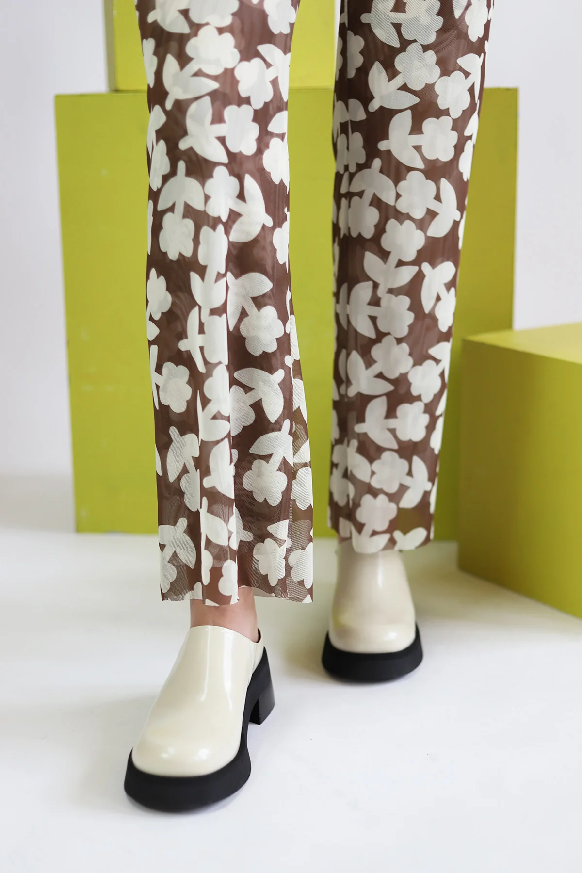 Recycled Tulle Pants | Tobacco - Image 2