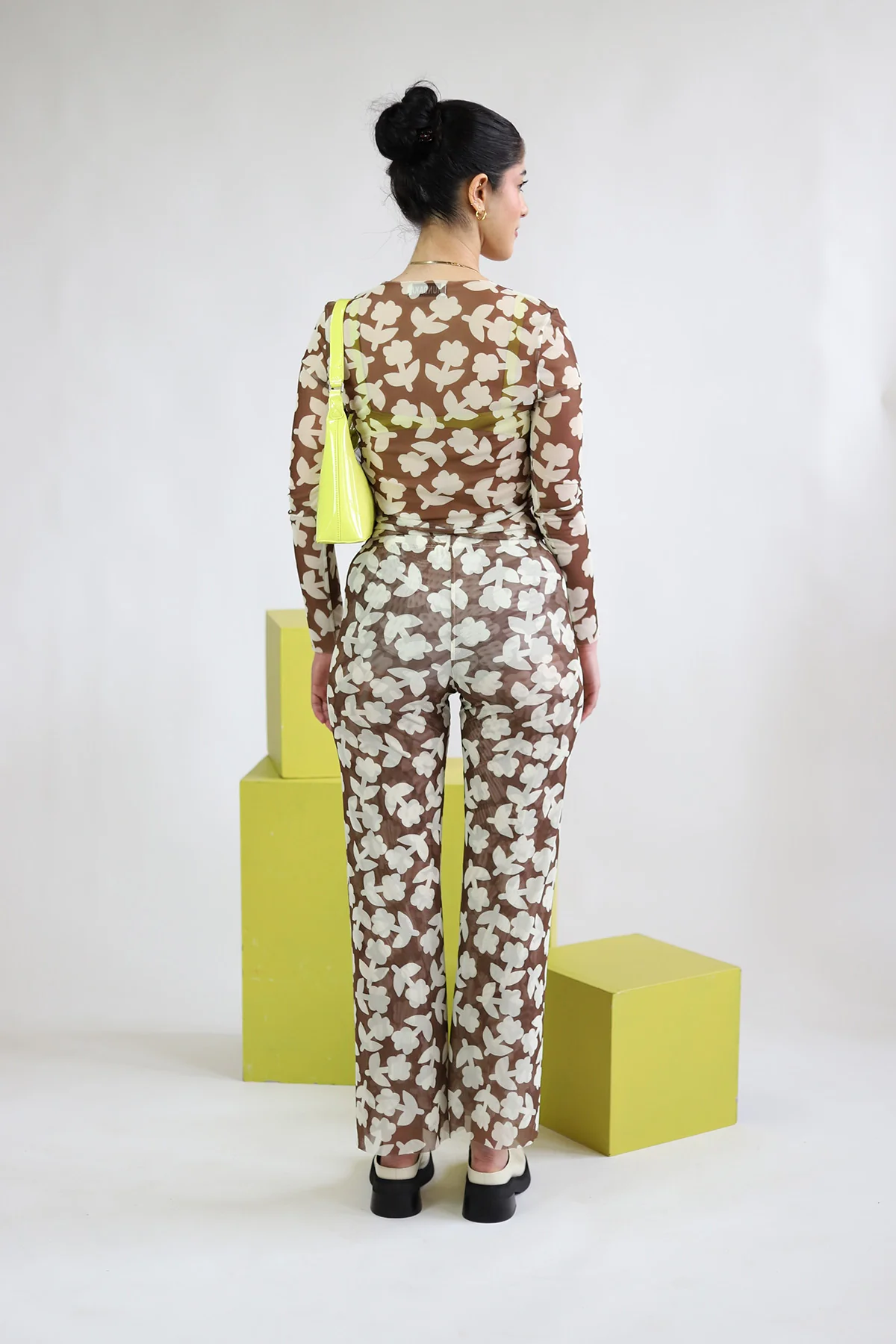 Recycled Tulle Pants | Tobacco - Image 5