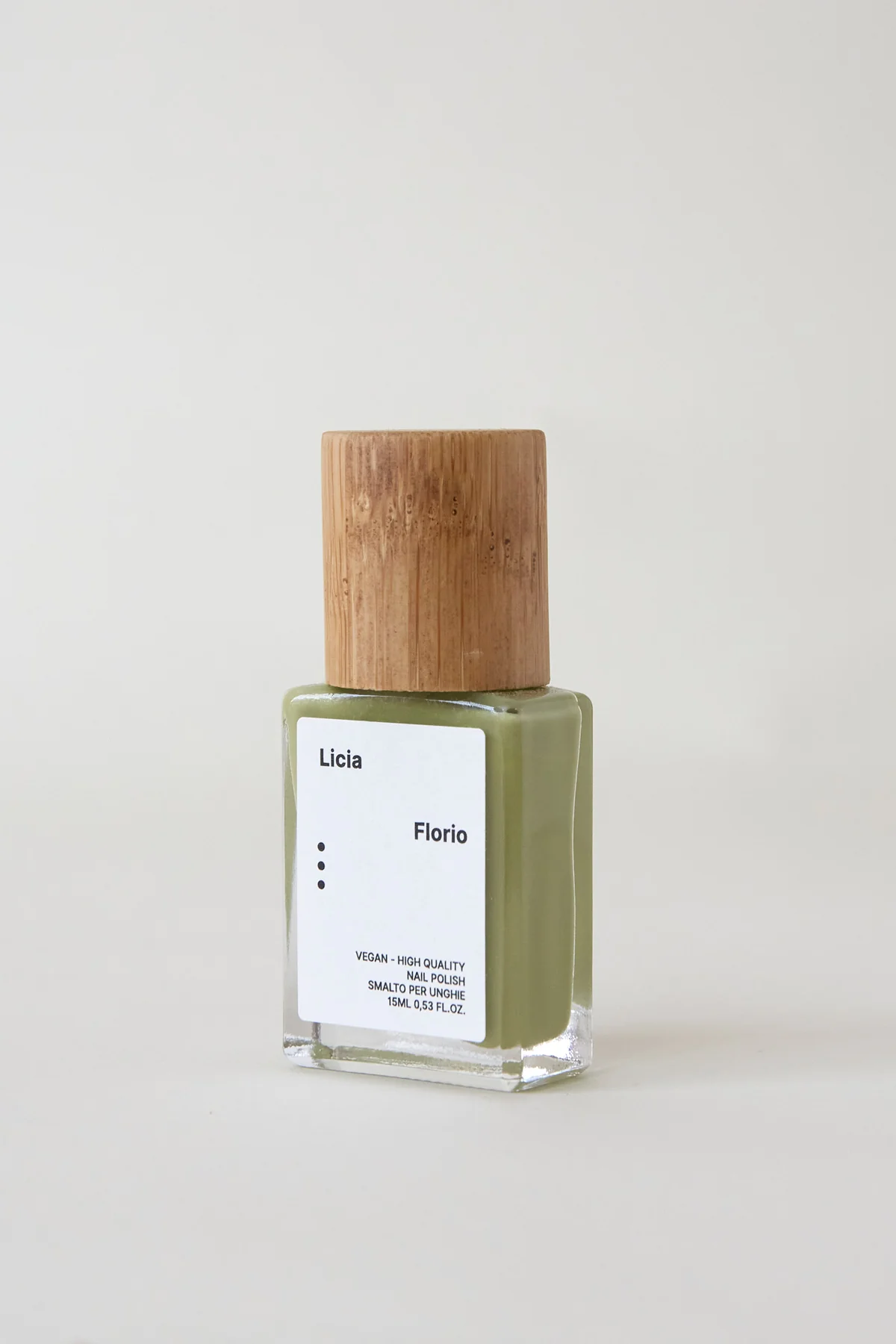 Licia Florio Nail Polish in Verde