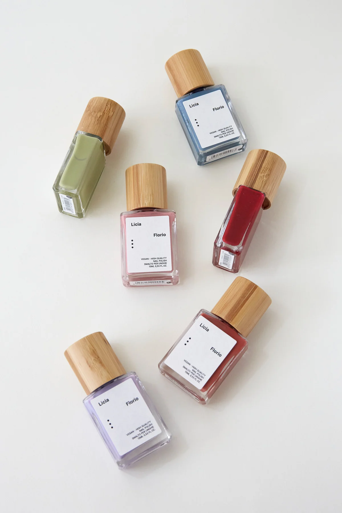 Licia Florio Nail Polish in Verde - Image 4