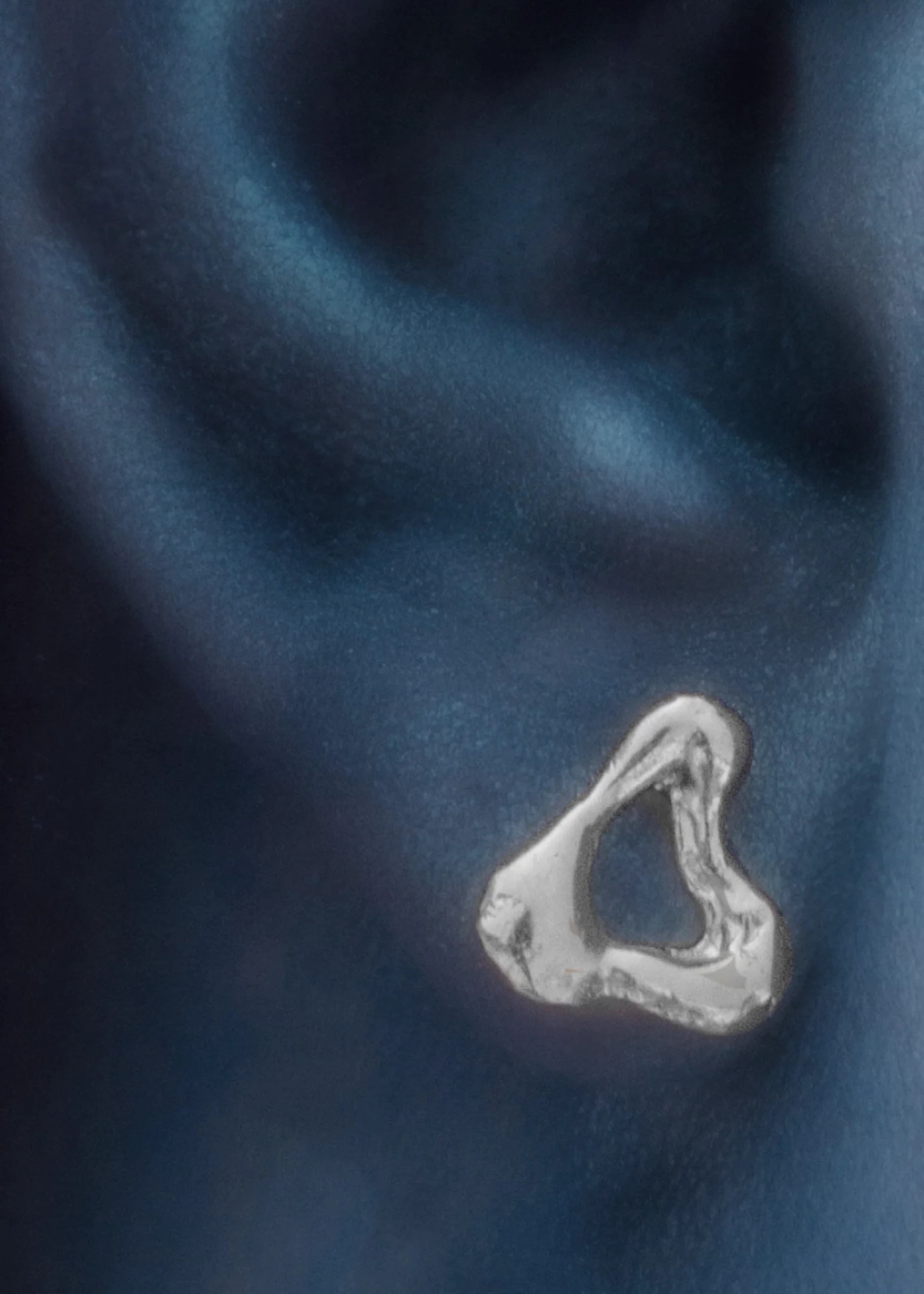 Nebula M76 Silver Earrings
