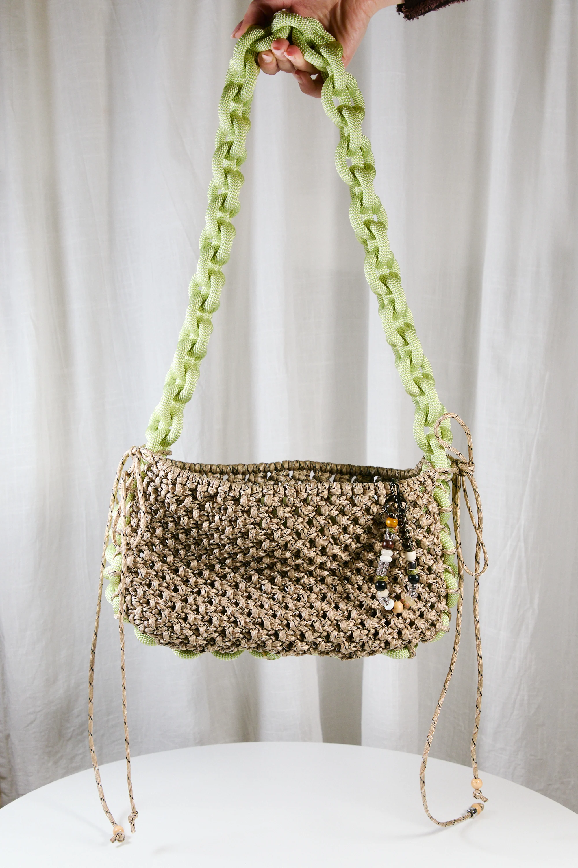 Friday Sling | Green & Beige - Image 3