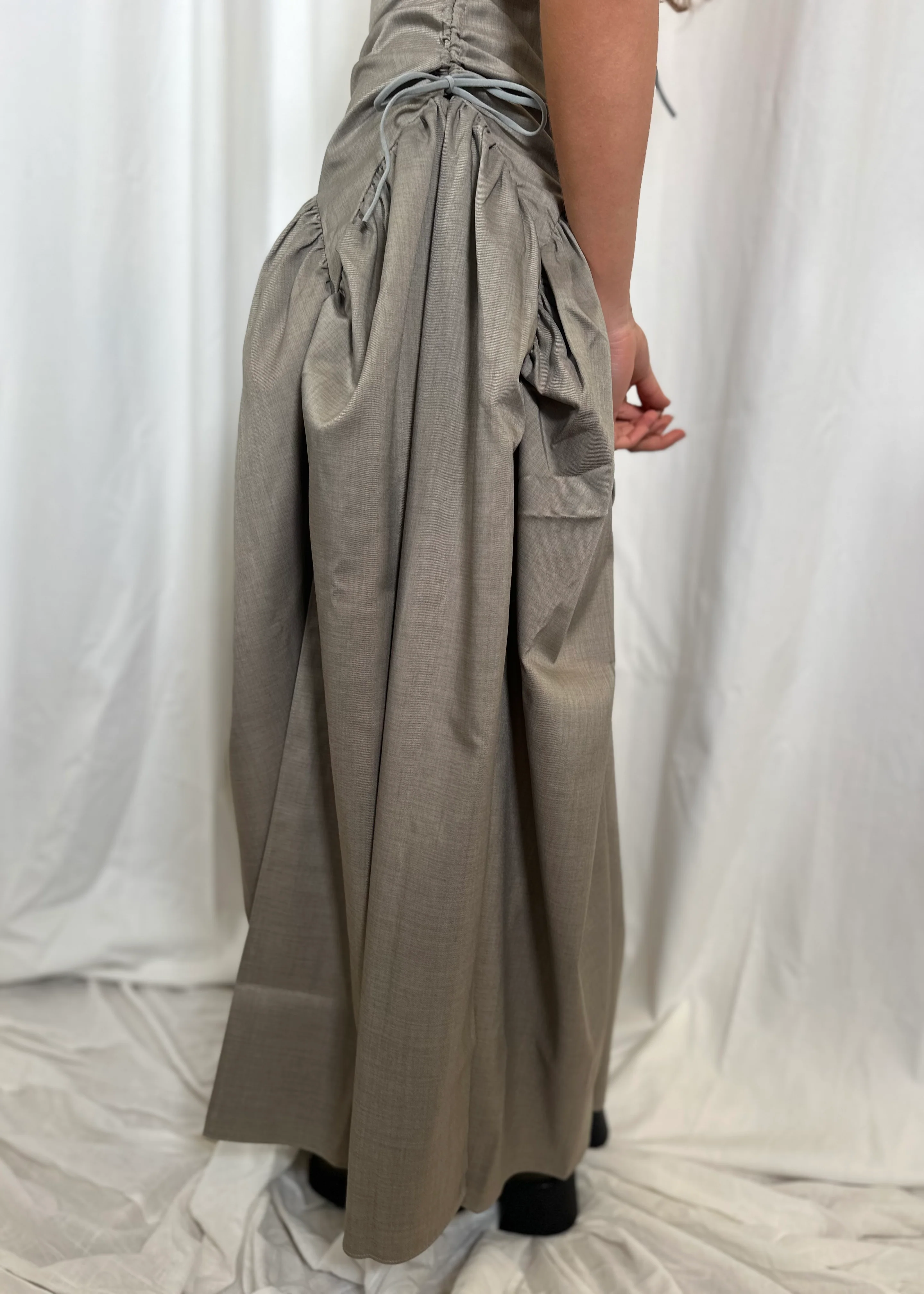 Open Back Cami Bubble Maxi Dress - Image 5