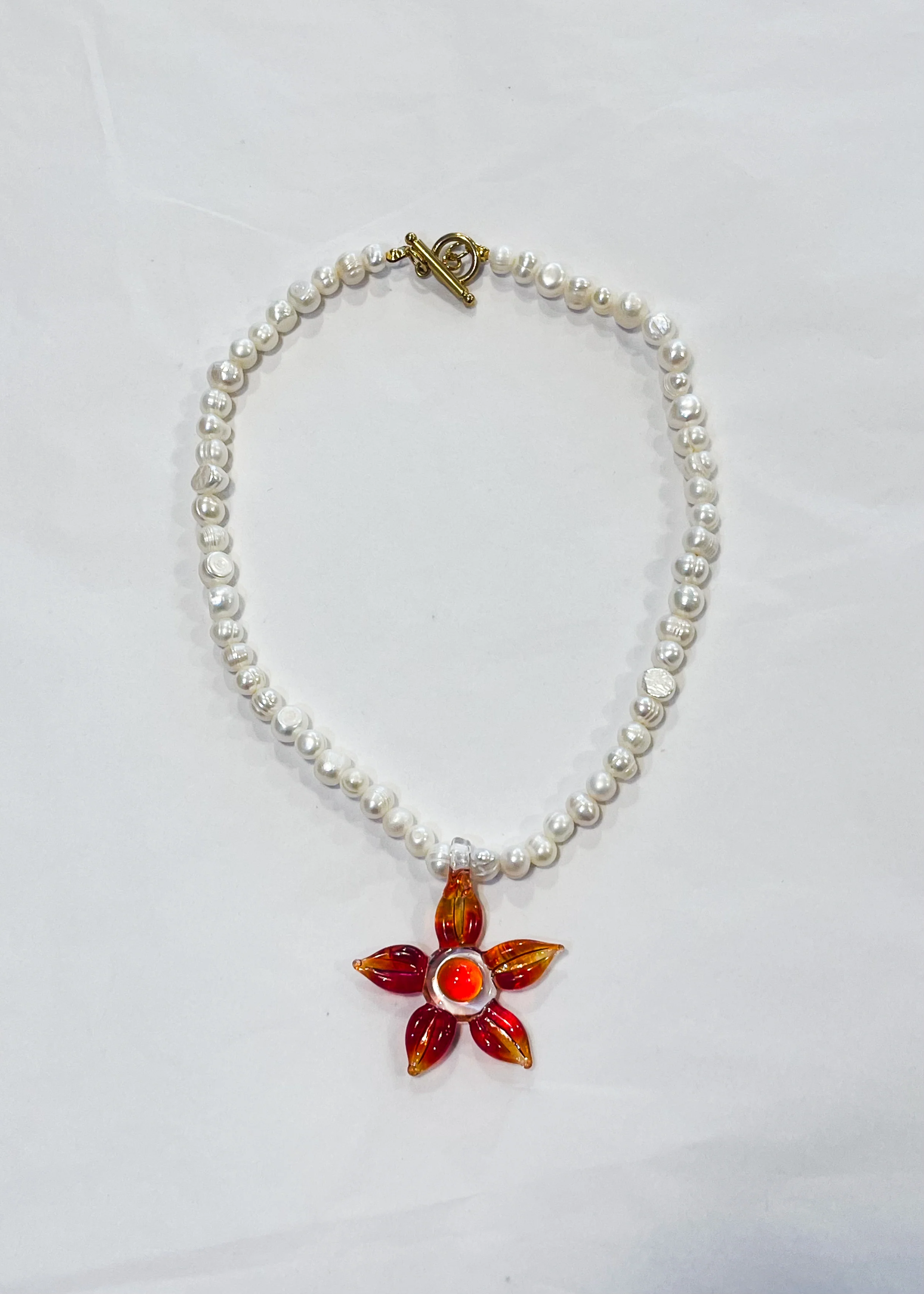 Pimpollo Necklace Red