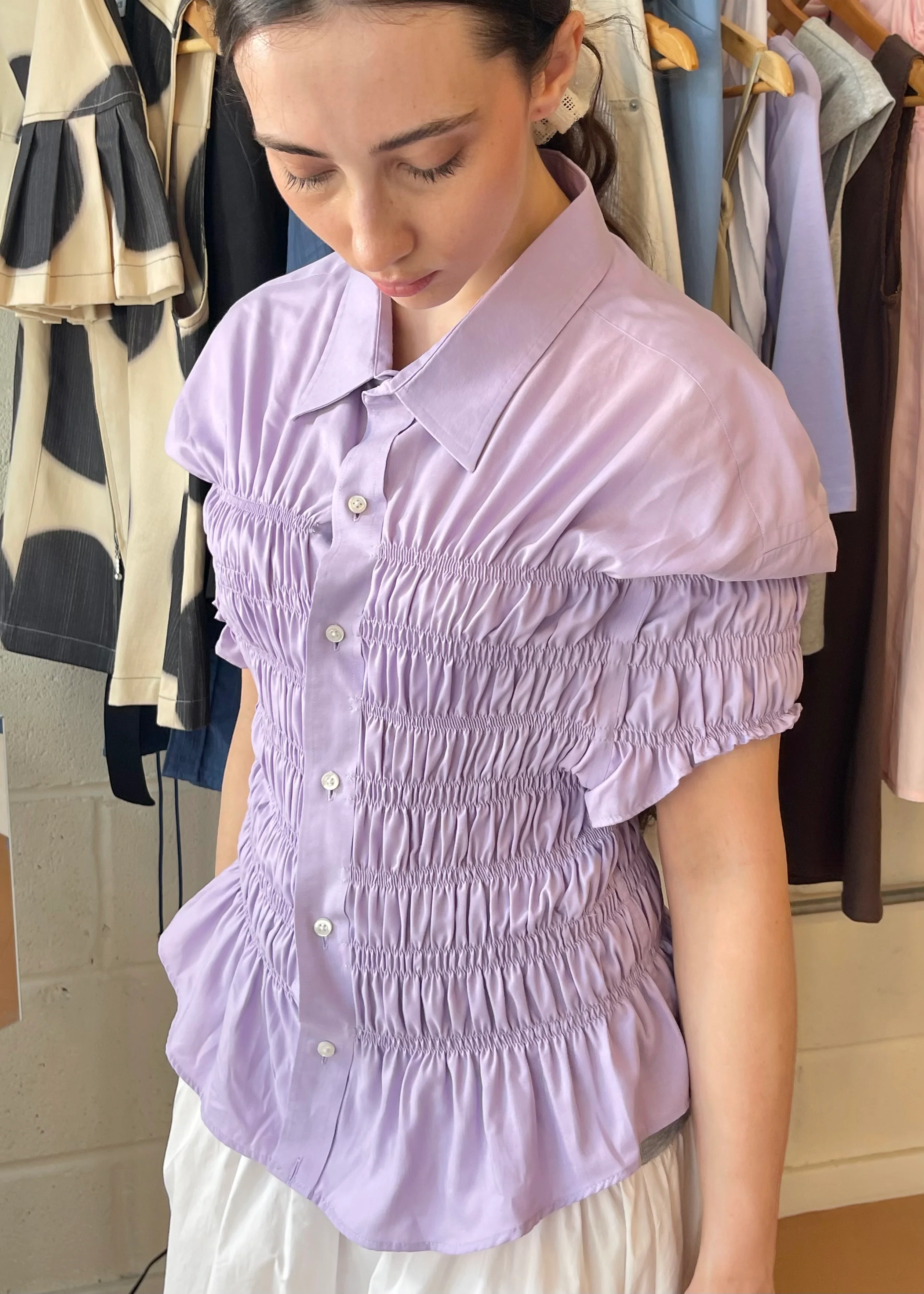 Poetica Shirt in Lilac - Image 2