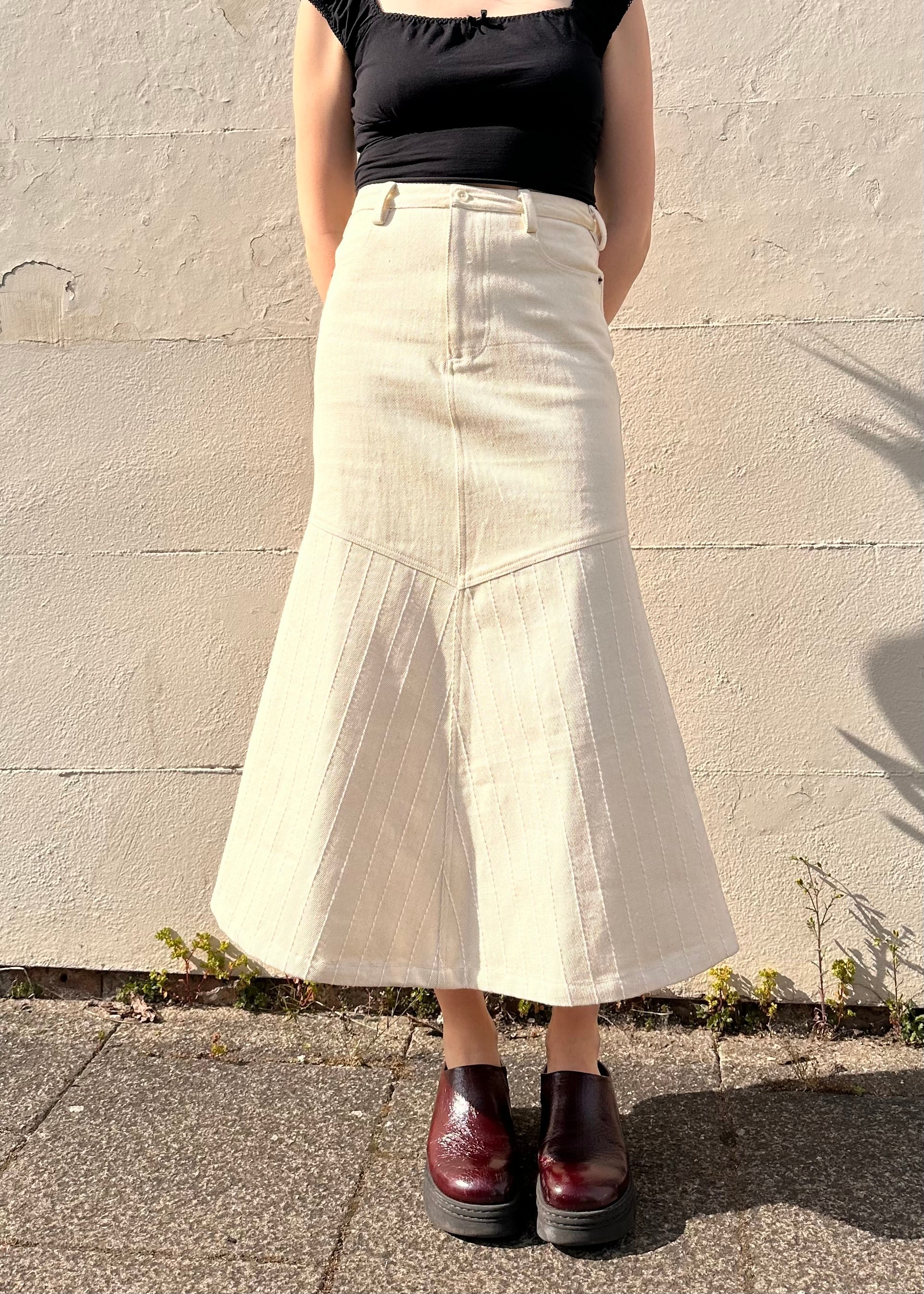 Ranch Skirt | Natural