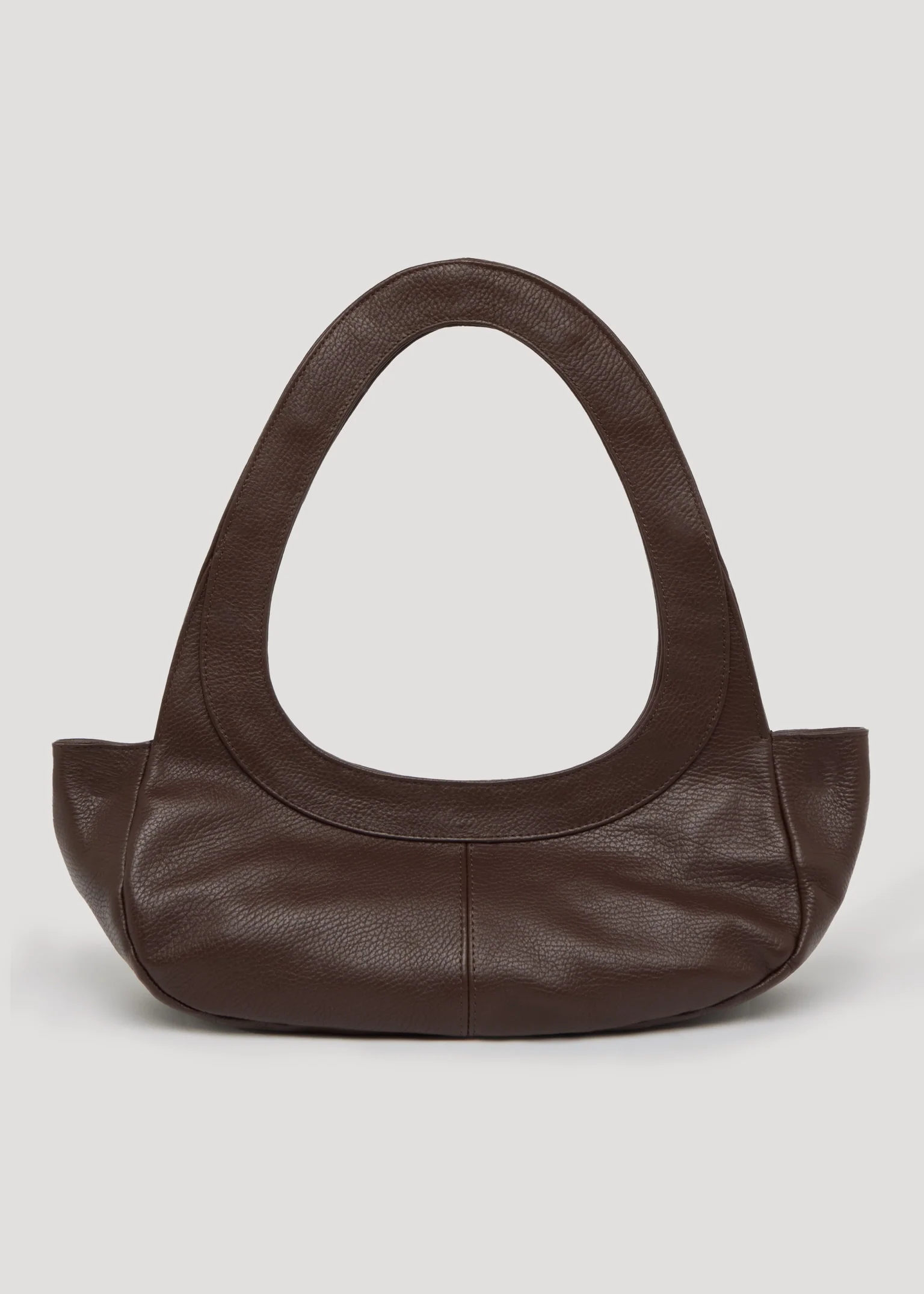 Sali Bag in Nappa Leather Brown Chocolate - Image 4