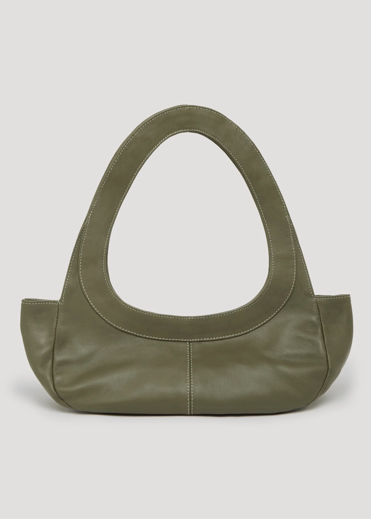 Sali Bag in Nappa Leather Khaki - Image 3