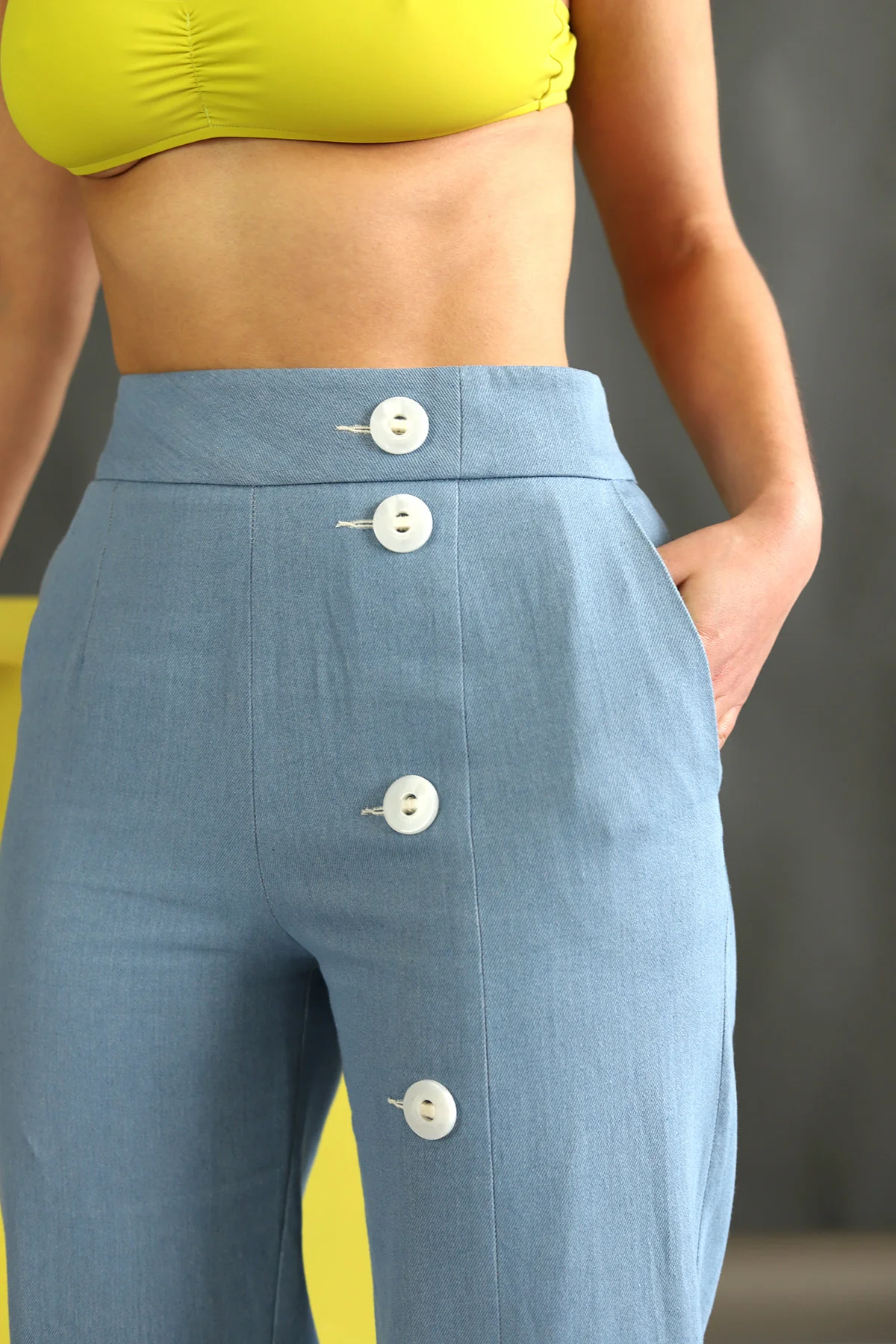 Light Denim Trousers | The Air Uniform - Image 7