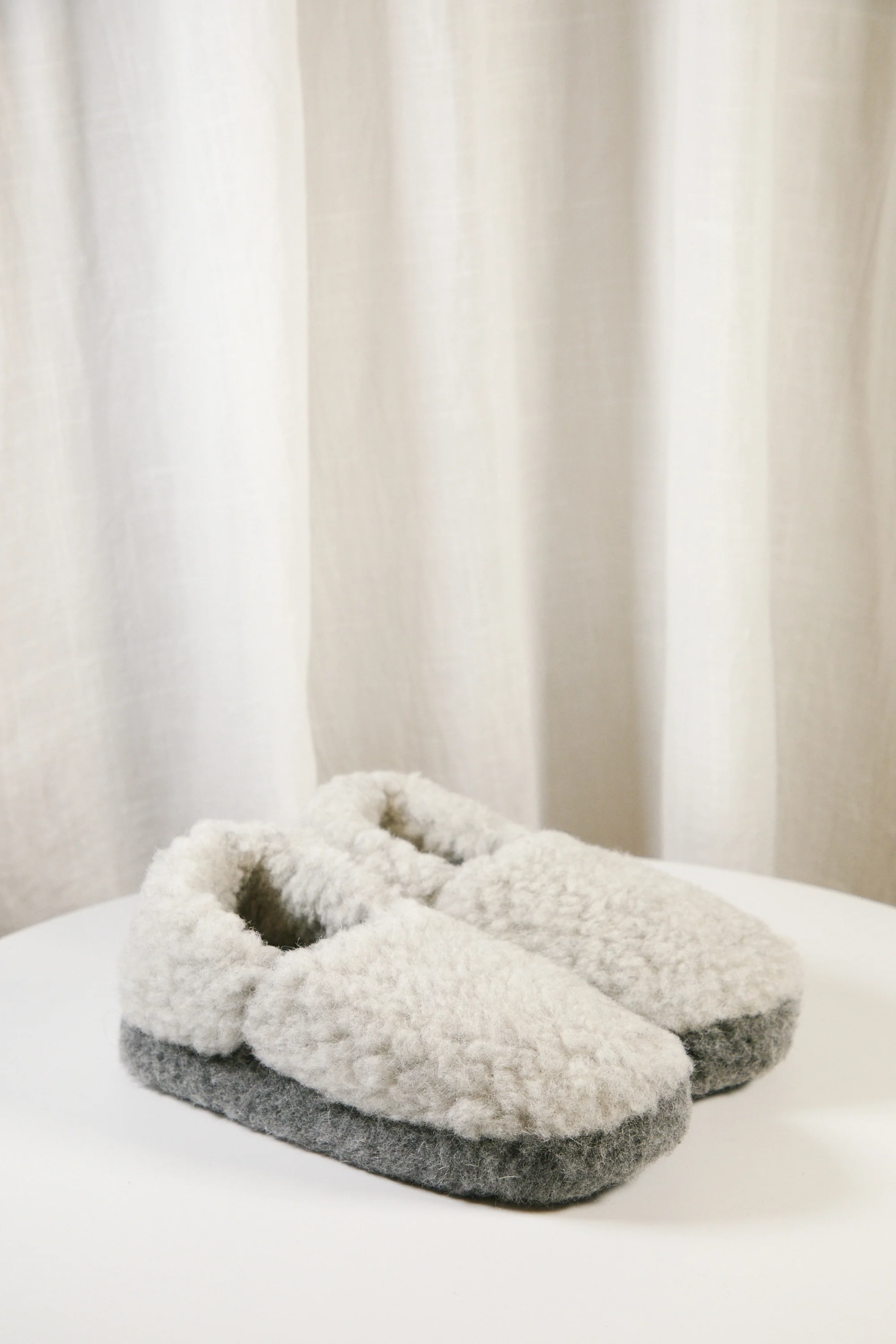 Siberian Slippers | Two Tone Grey